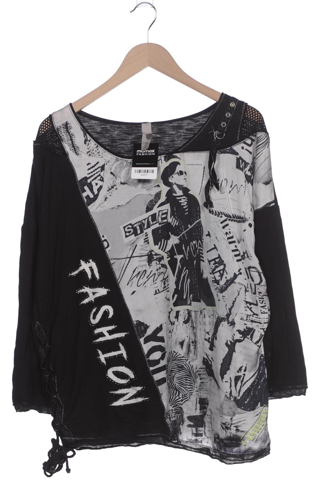 

tredy Damen Langarmshirt, schwarz, Gr. 44