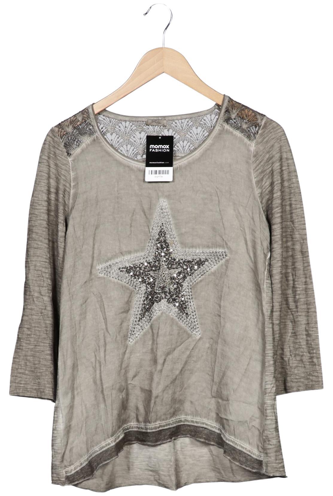 

tredy Damen Langarmshirt, grau, Gr. 36