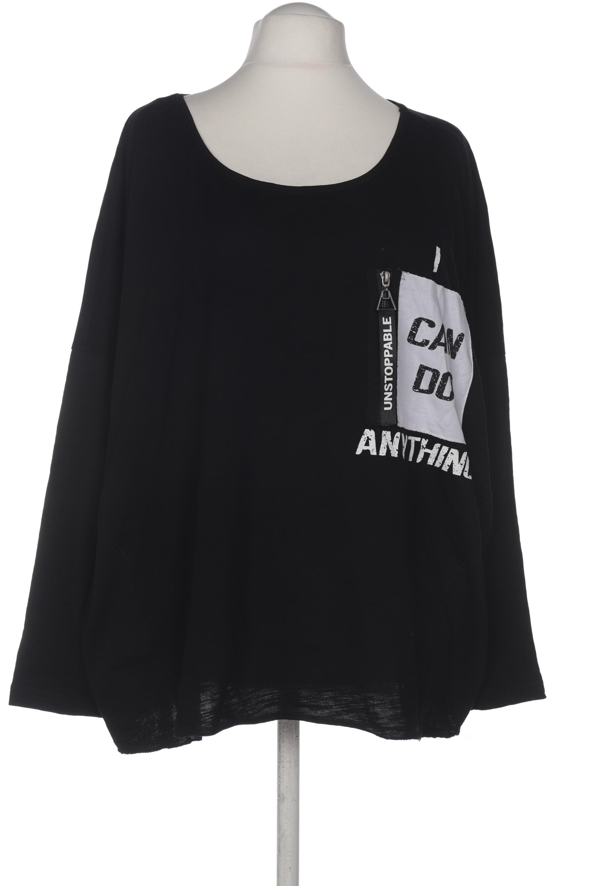 

tredy Damen Langarmshirt, schwarz, Gr. 52