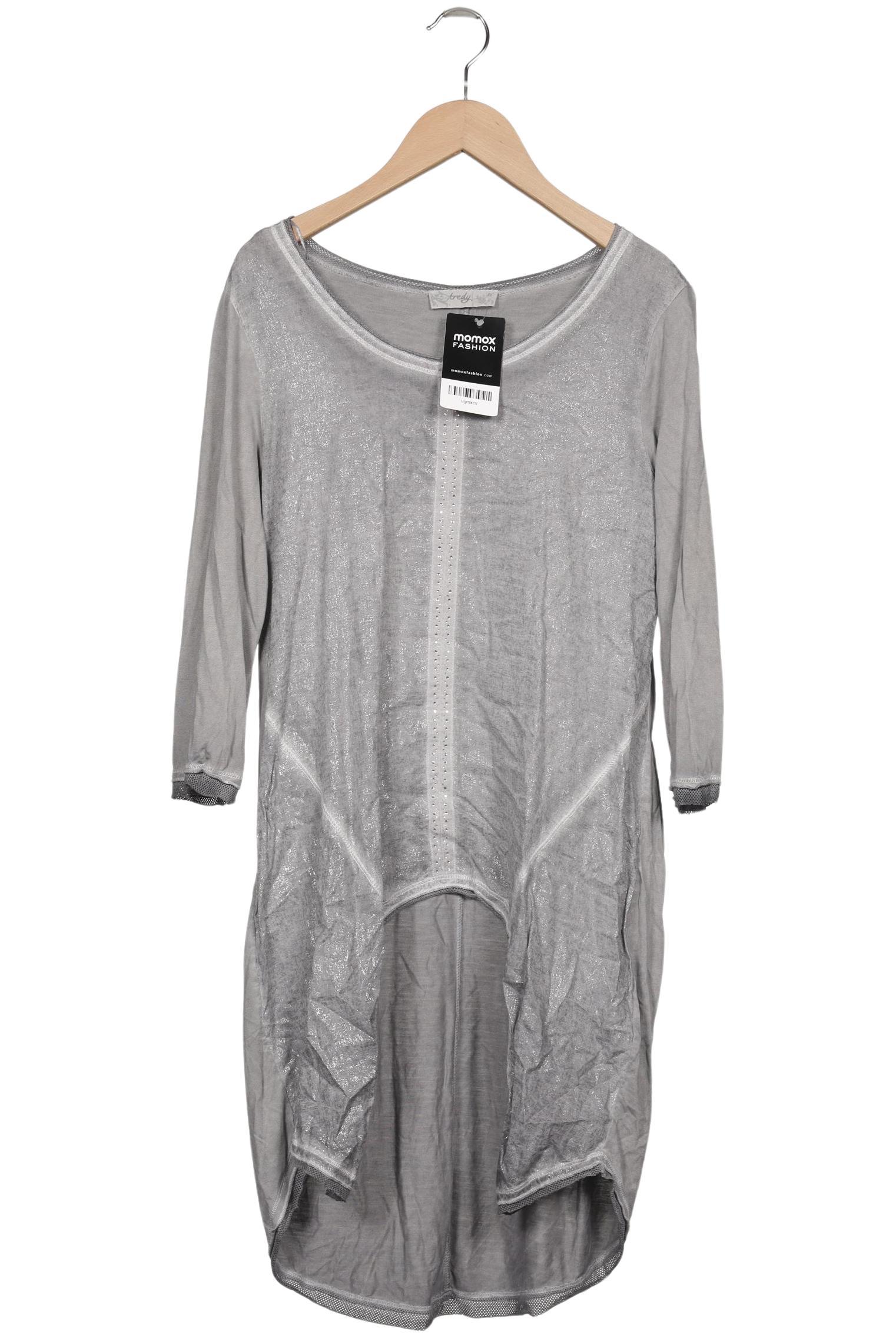 

tredy Damen Langarmshirt, grau, Gr. 36