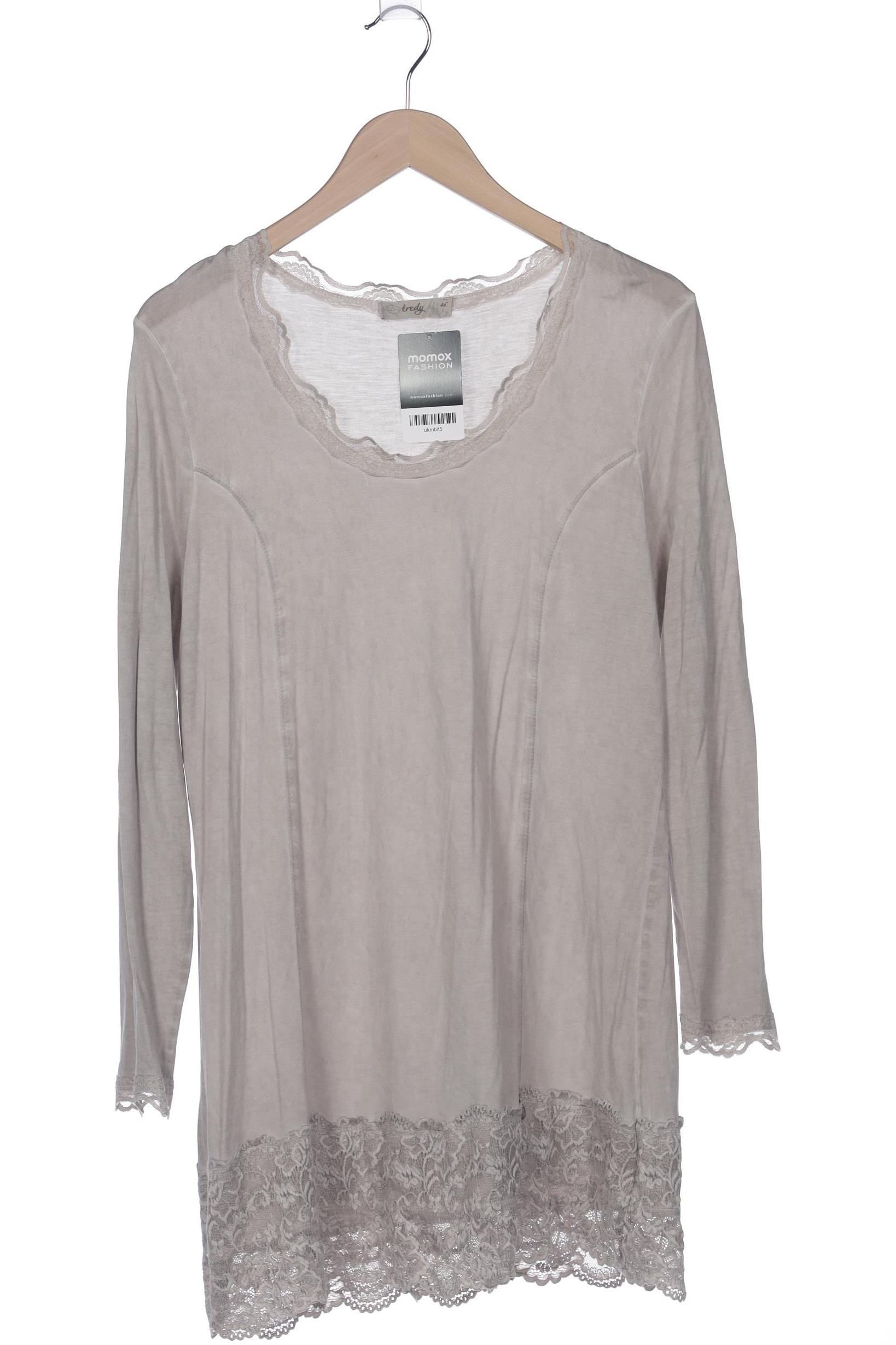 

tredy Damen Langarmshirt, beige, Gr. 46