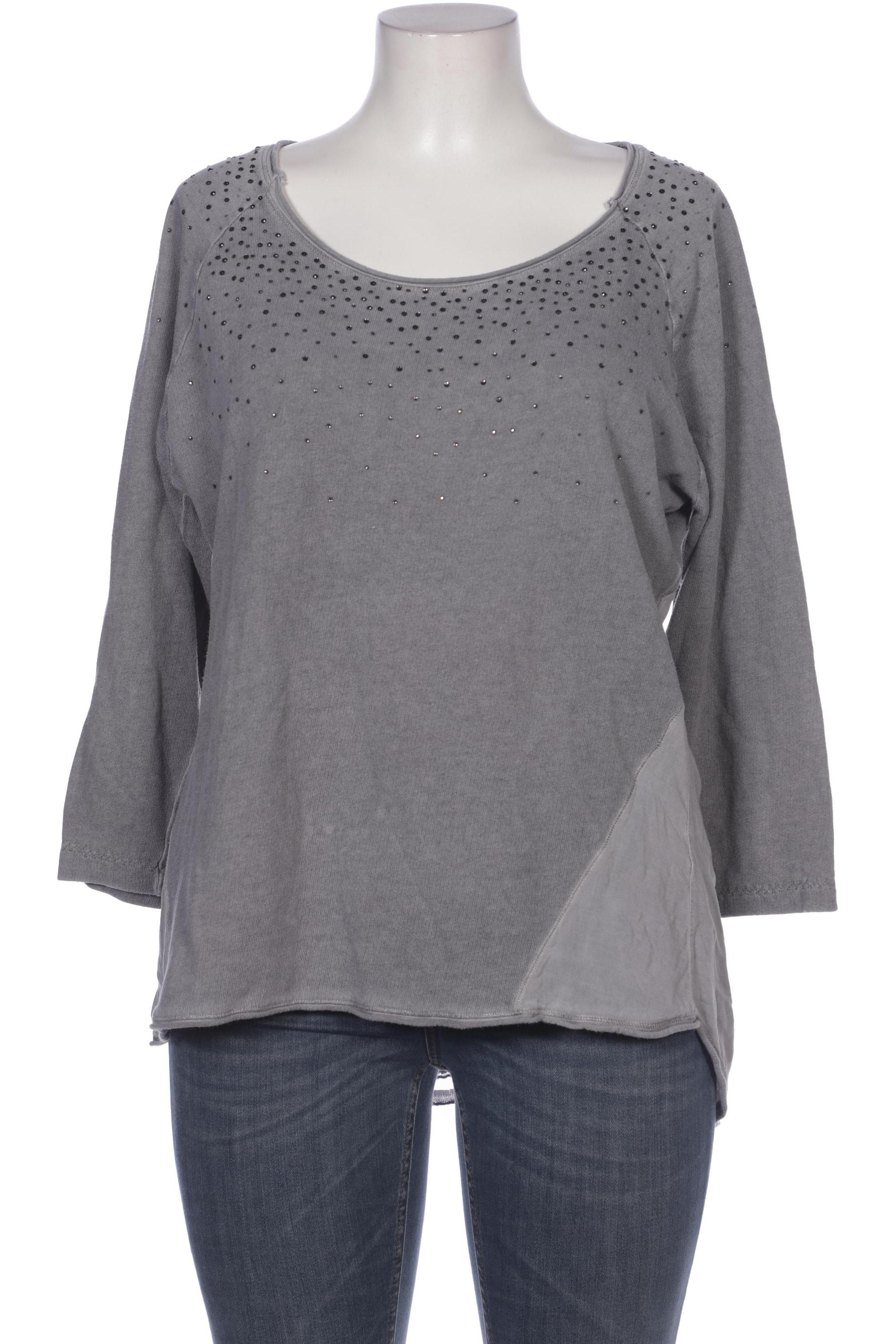 

tredy Damen Langarmshirt, grau, Gr. 46