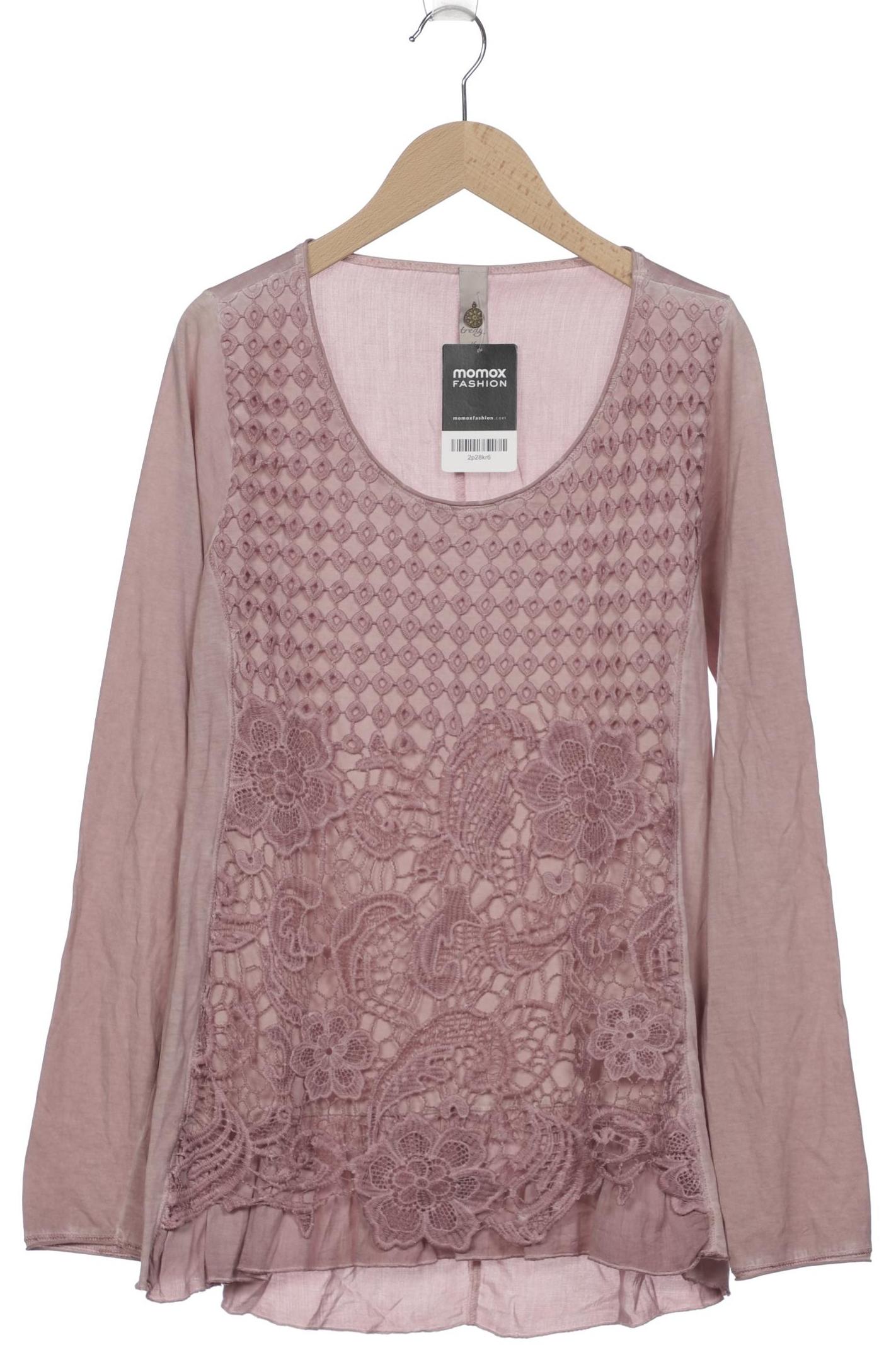 

tredy Damen Langarmshirt, pink, Gr. 36