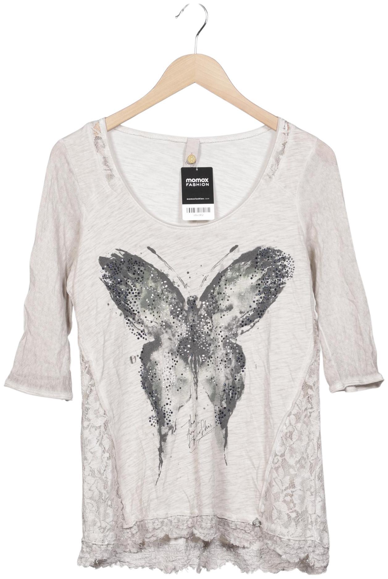 

tredy Damen Langarmshirt, beige, Gr. 38