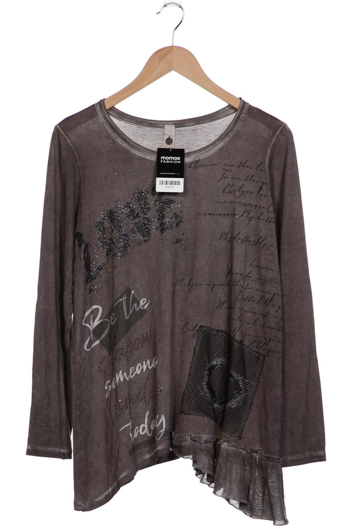 

tredy Damen Langarmshirt, grau, Gr. 44