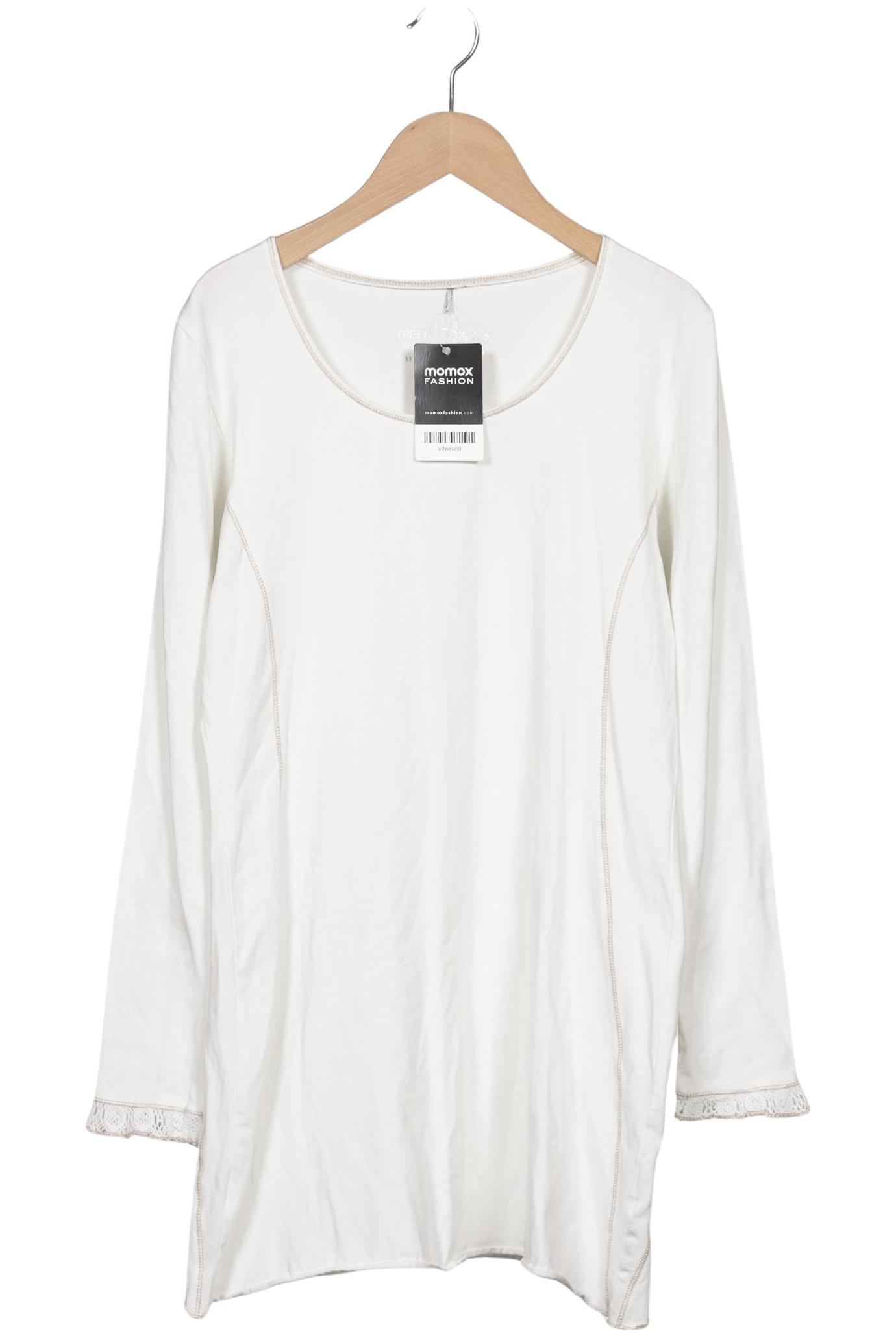 

tredy Damen Langarmshirt, weiß, Gr. 38