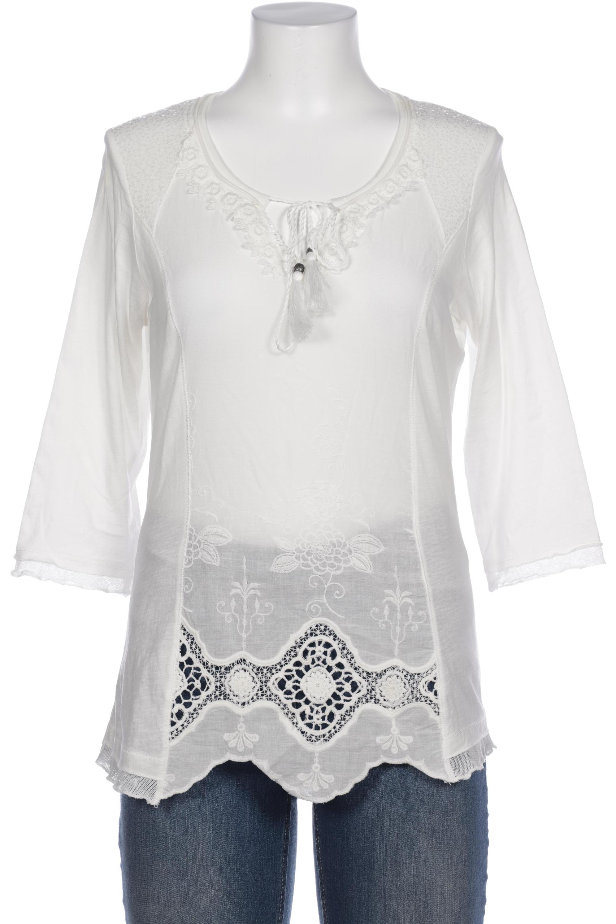 

tredy Damen Langarmshirt, cremeweiß, Gr. 36