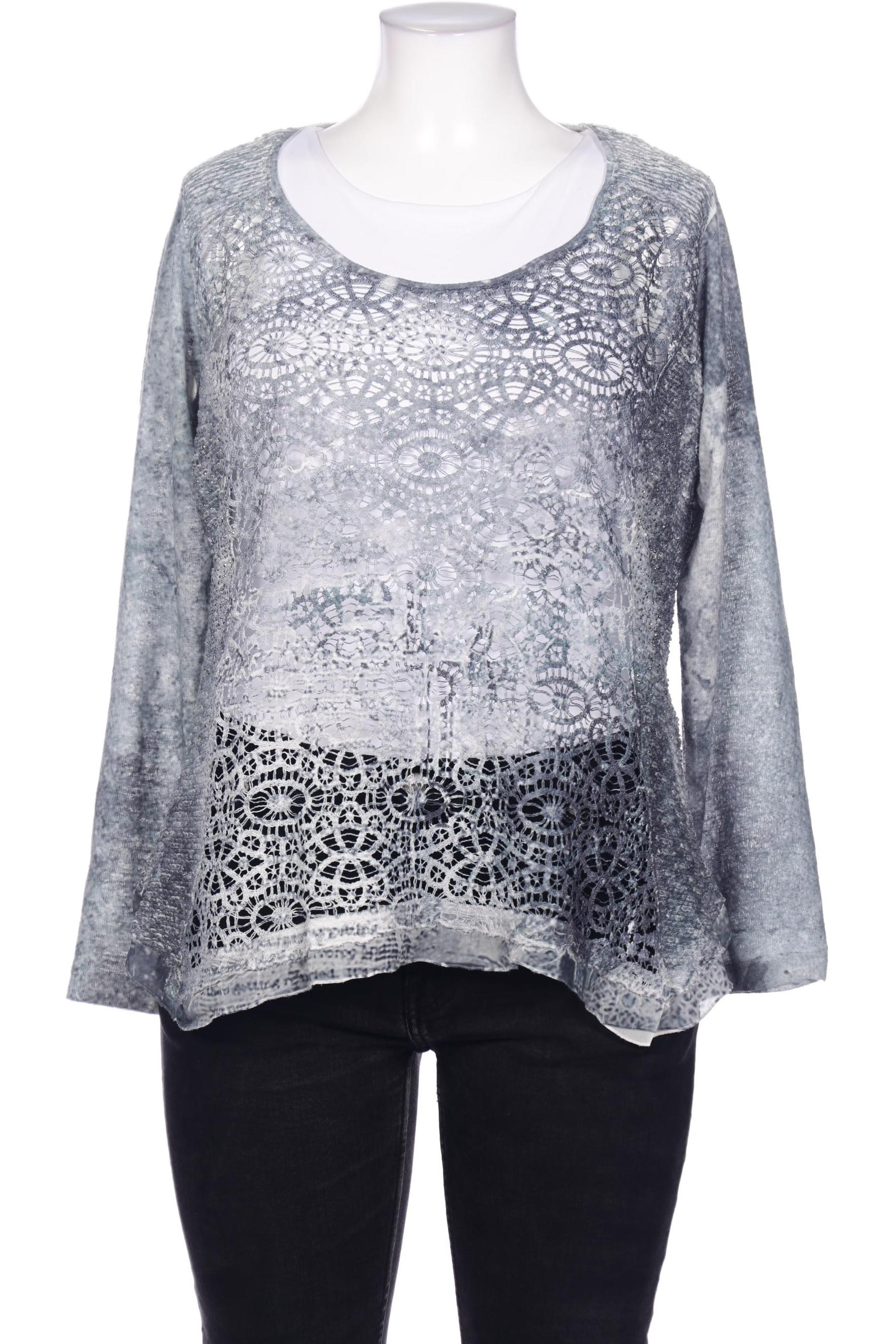 

tredy Damen Langarmshirt, türkis, Gr. 46