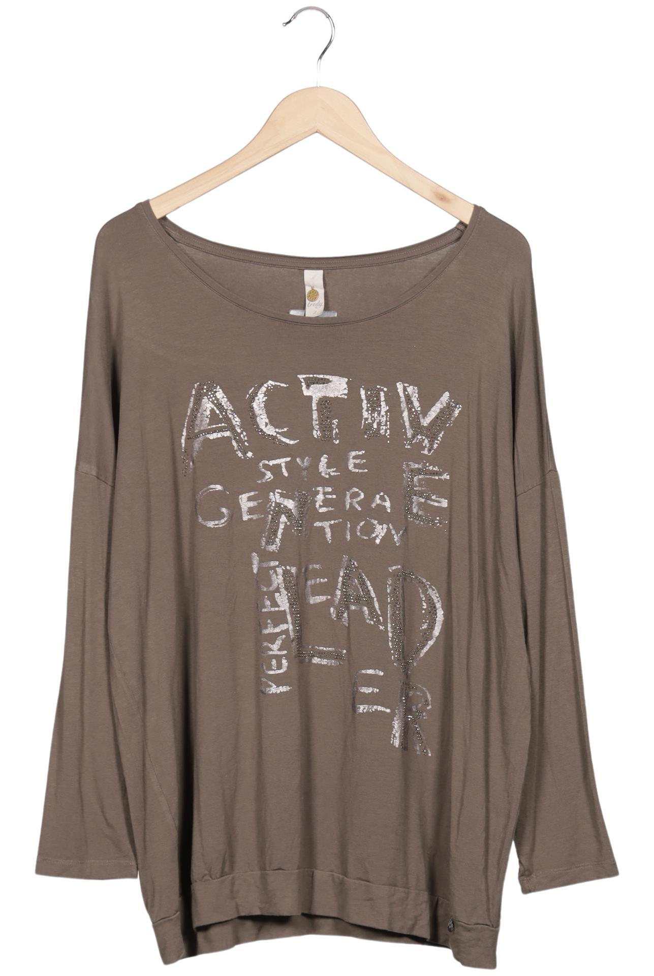 

tredy Damen Langarmshirt, grau, Gr. 44