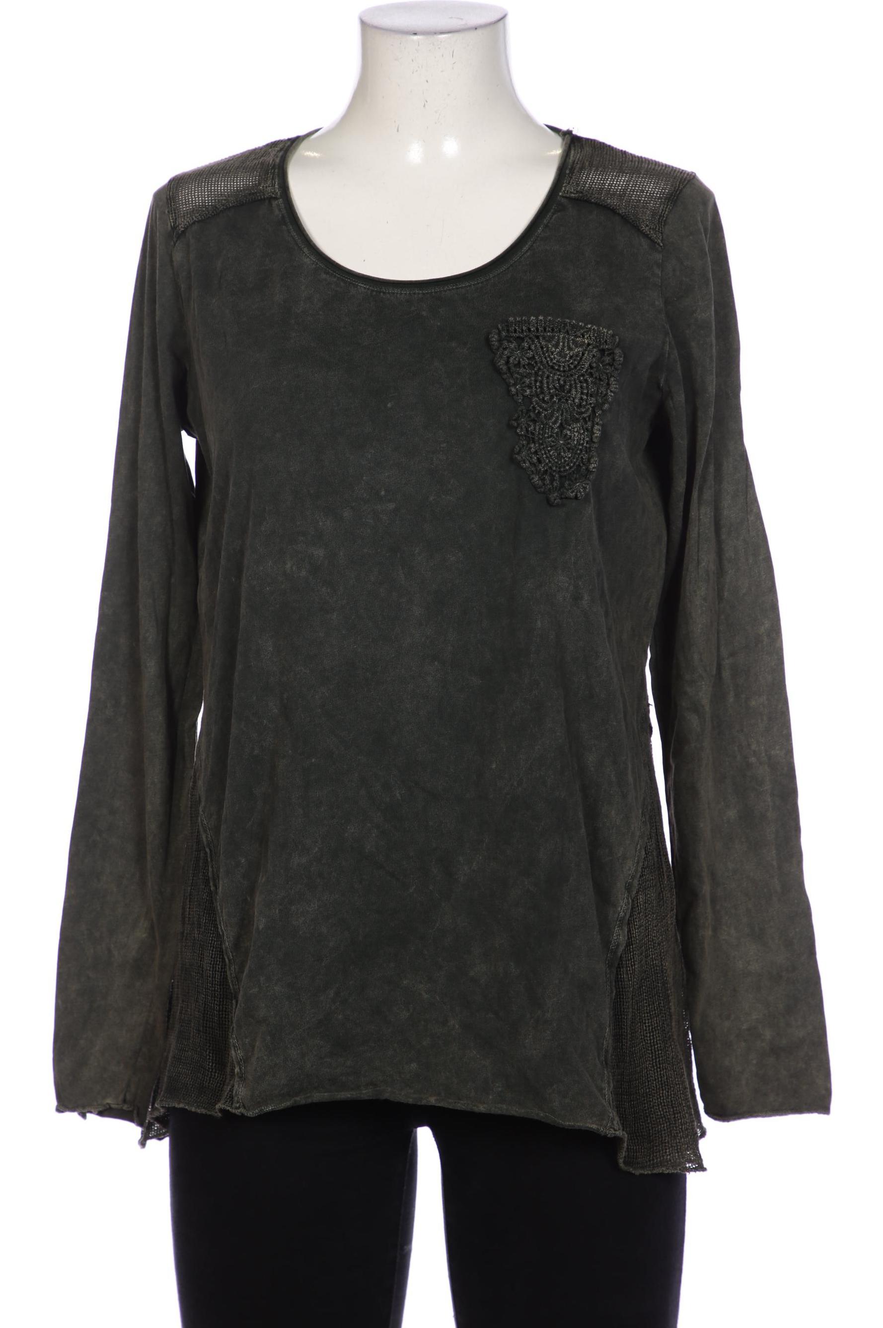 

tredy Damen Langarmshirt, grün, Gr. 40