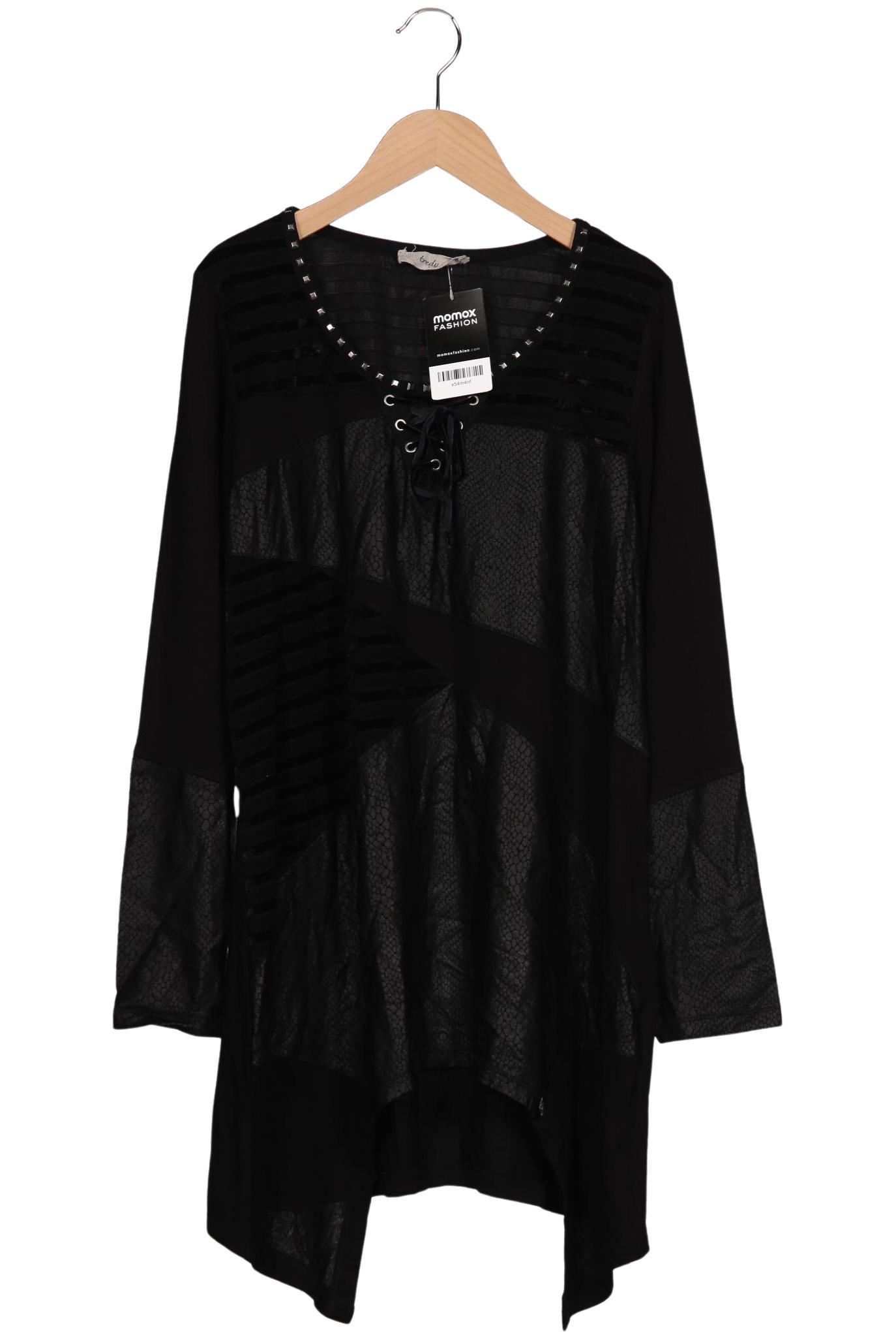 

tredy Damen Langarmshirt, schwarz, Gr. 40