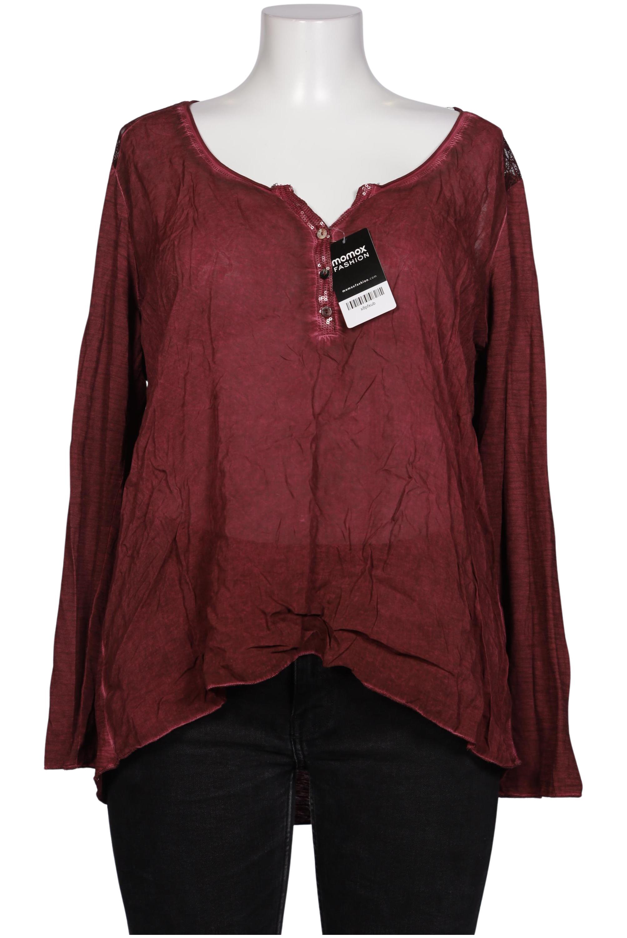 

tredy Damen Langarmshirt, bordeaux, Gr. 46