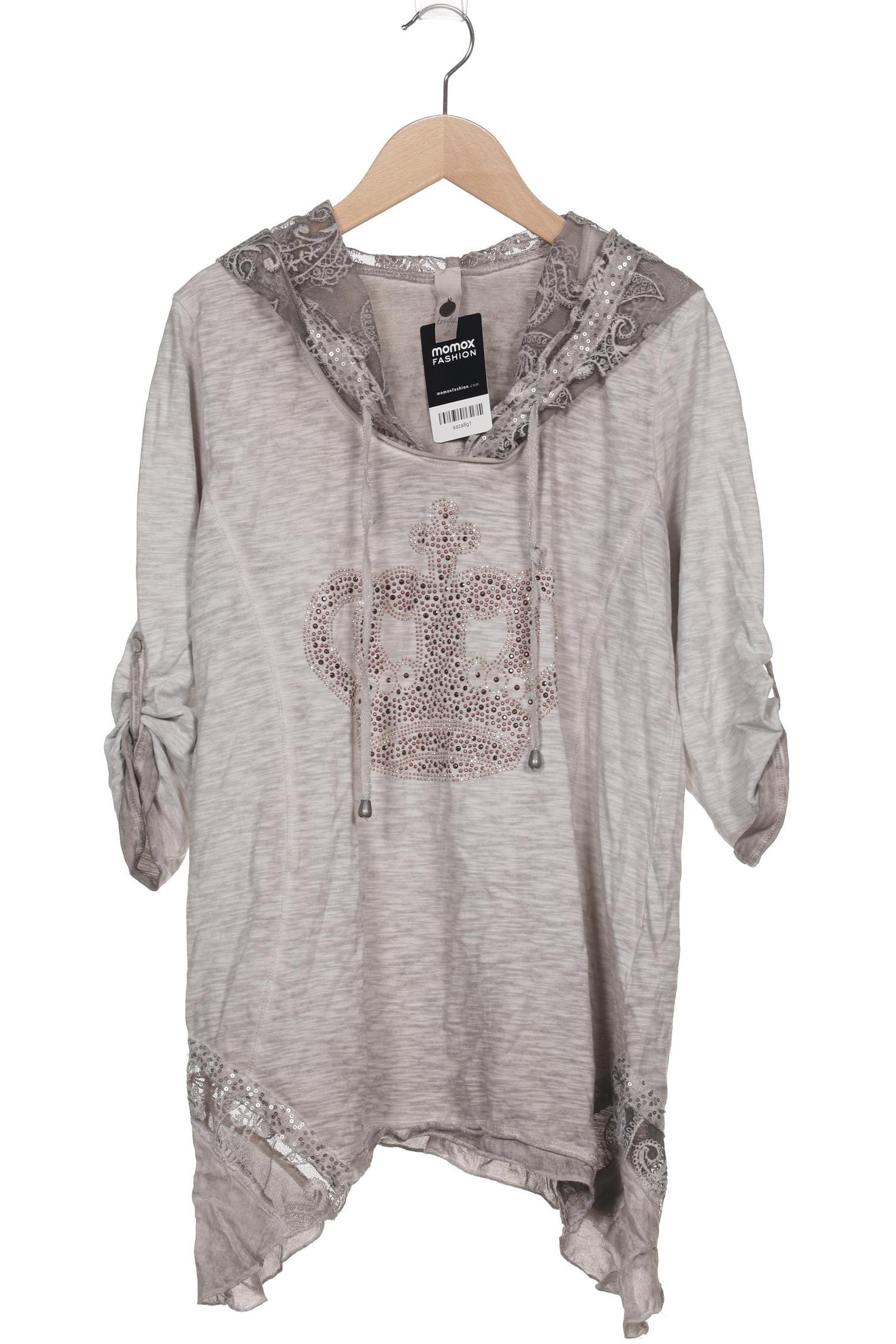 

tredy Damen Langarmshirt, braun, Gr. 40