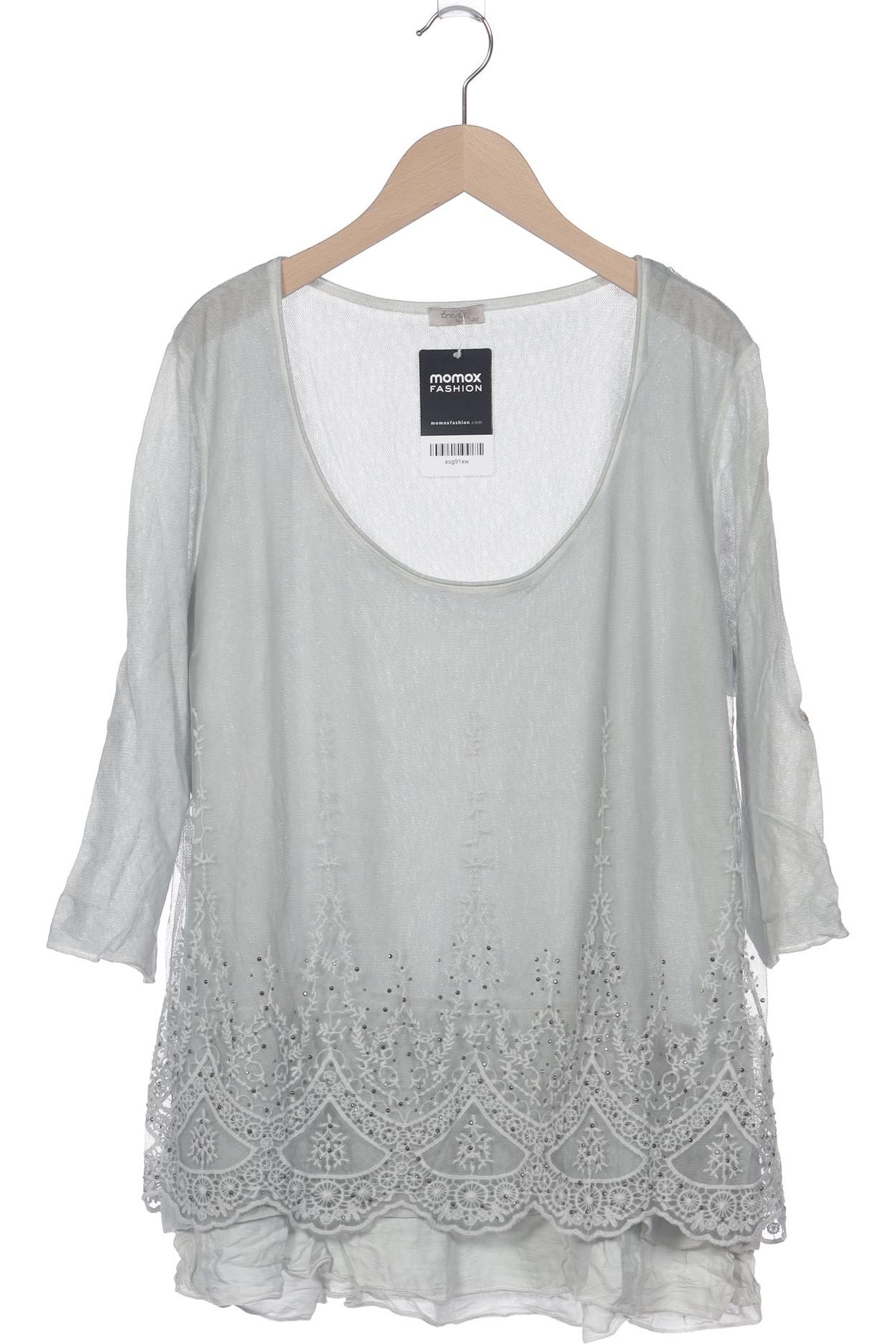 

tredy Damen Langarmshirt, hellgrün, Gr. 62