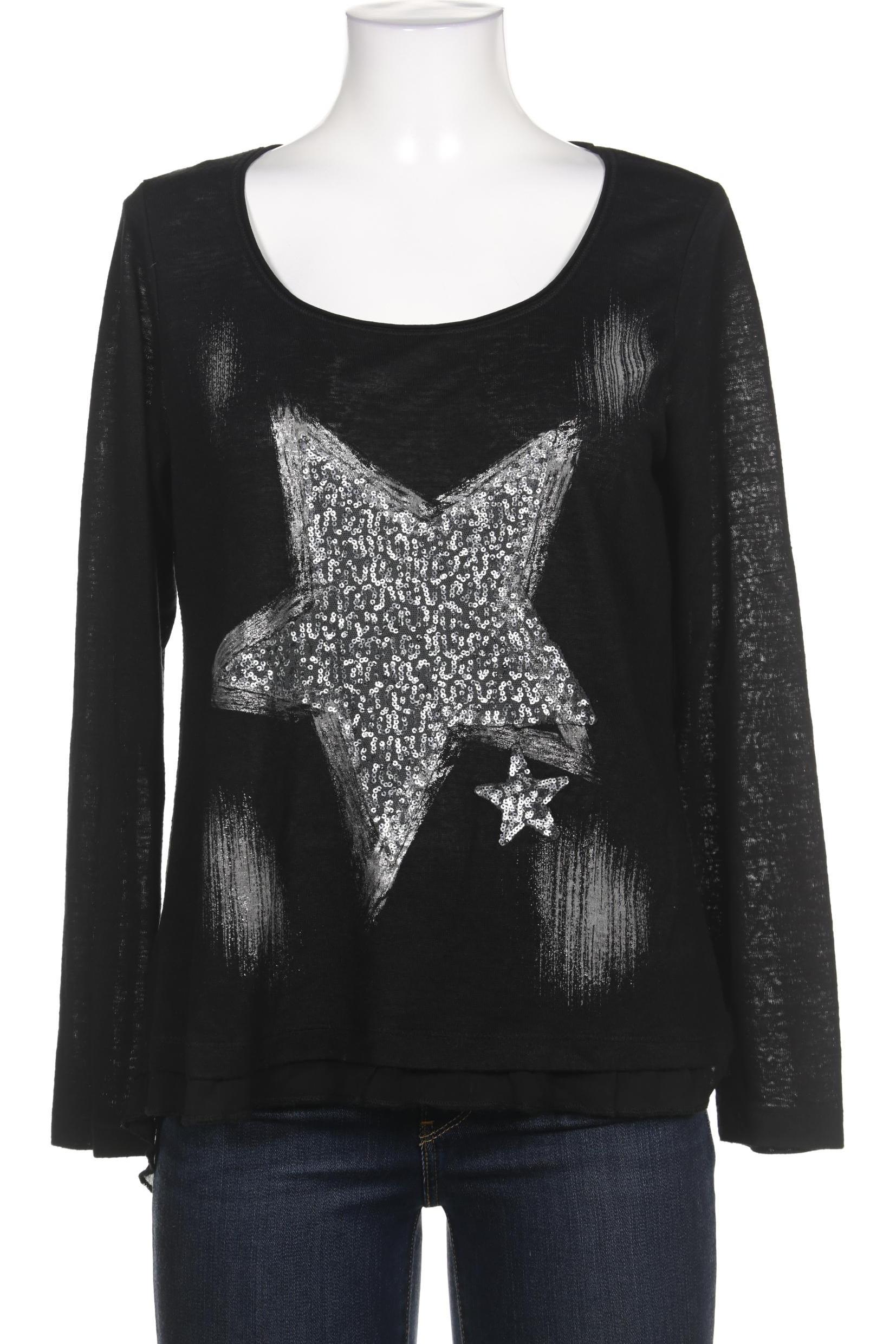 

tredy Damen Langarmshirt, schwarz, Gr. 40