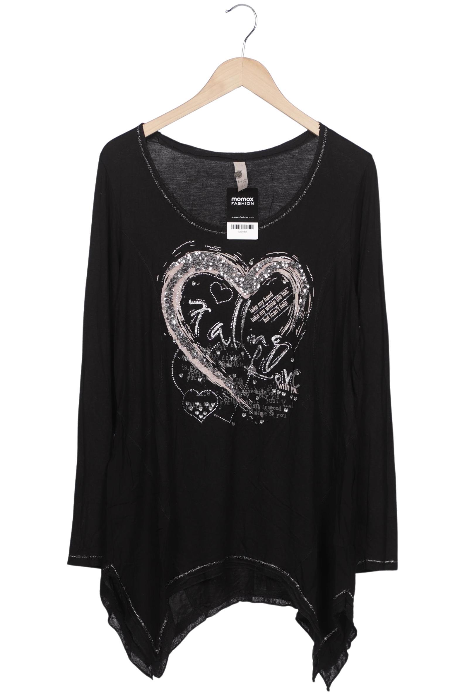 

tredy Damen Langarmshirt, schwarz, Gr. 44