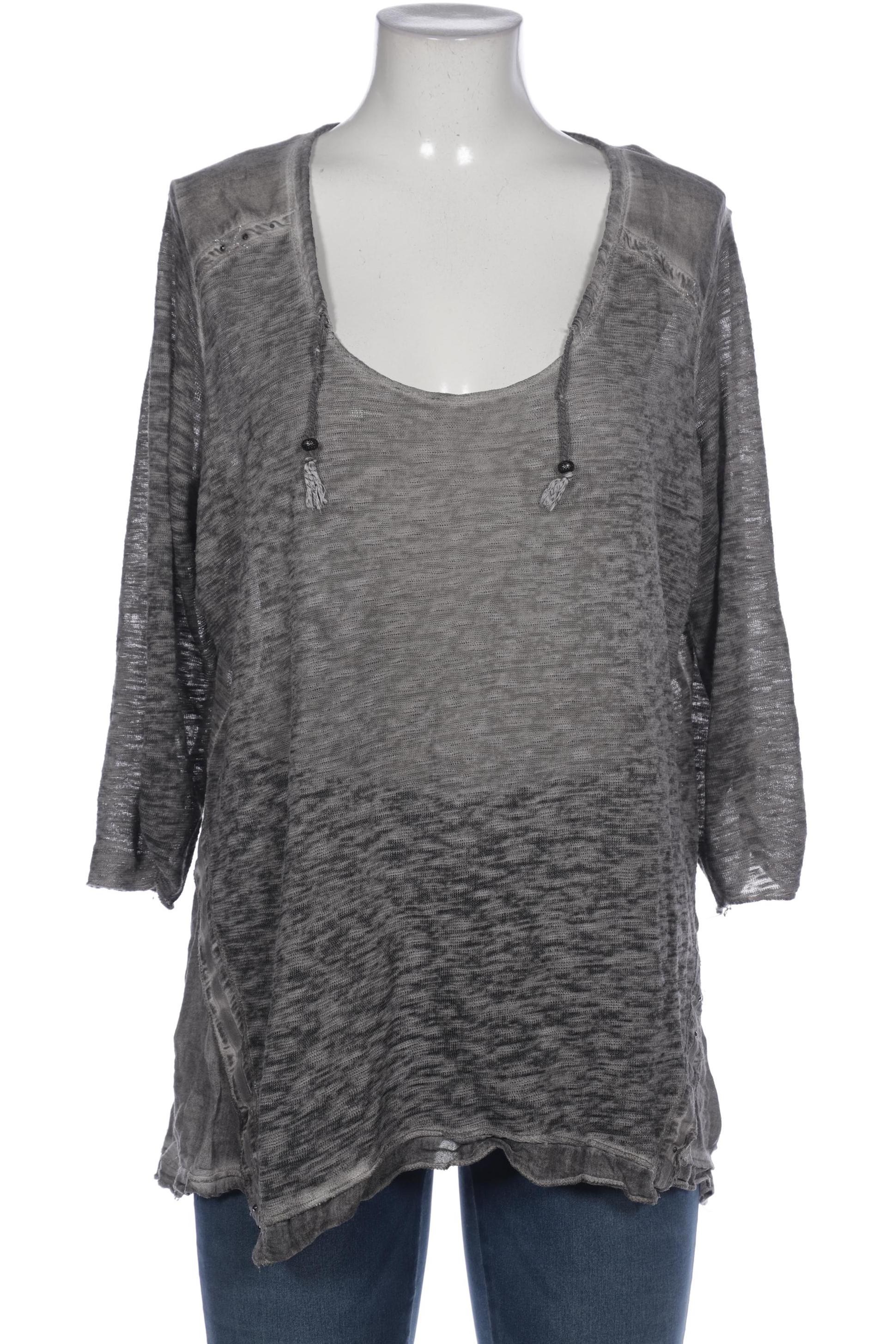 

tredy Damen Langarmshirt, grau, Gr. 42