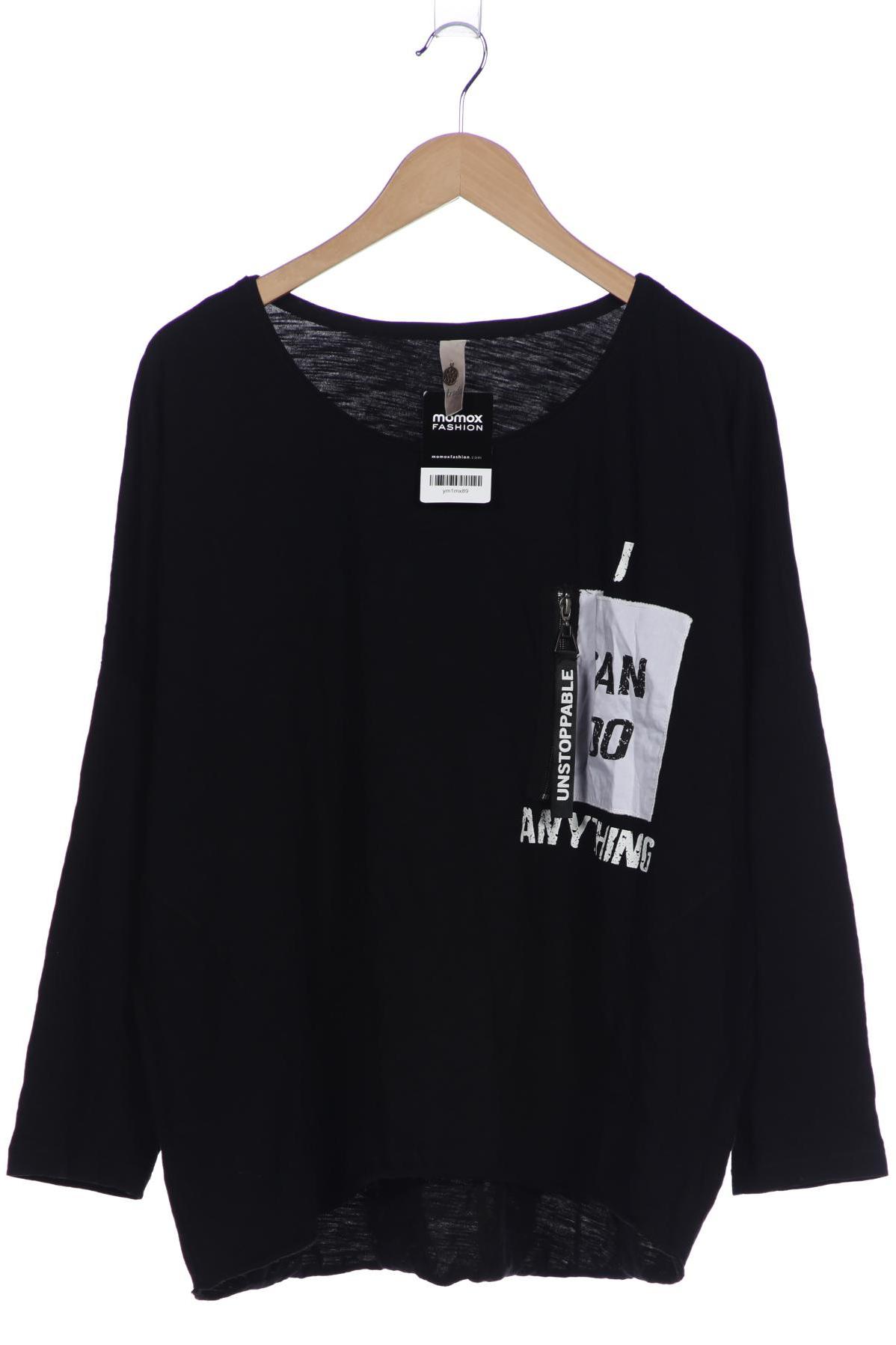 

tredy Damen Langarmshirt, schwarz, Gr. 46