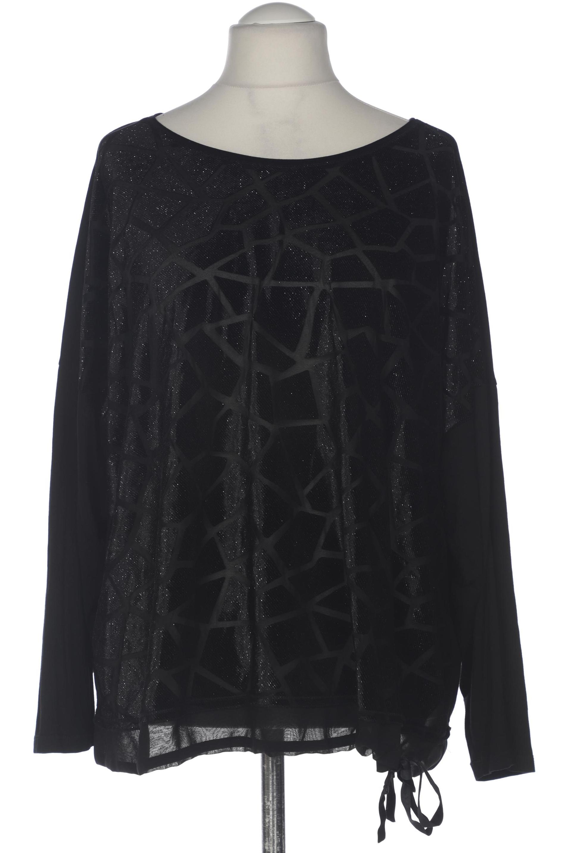 

tredy Damen Langarmshirt, schwarz, Gr. 52