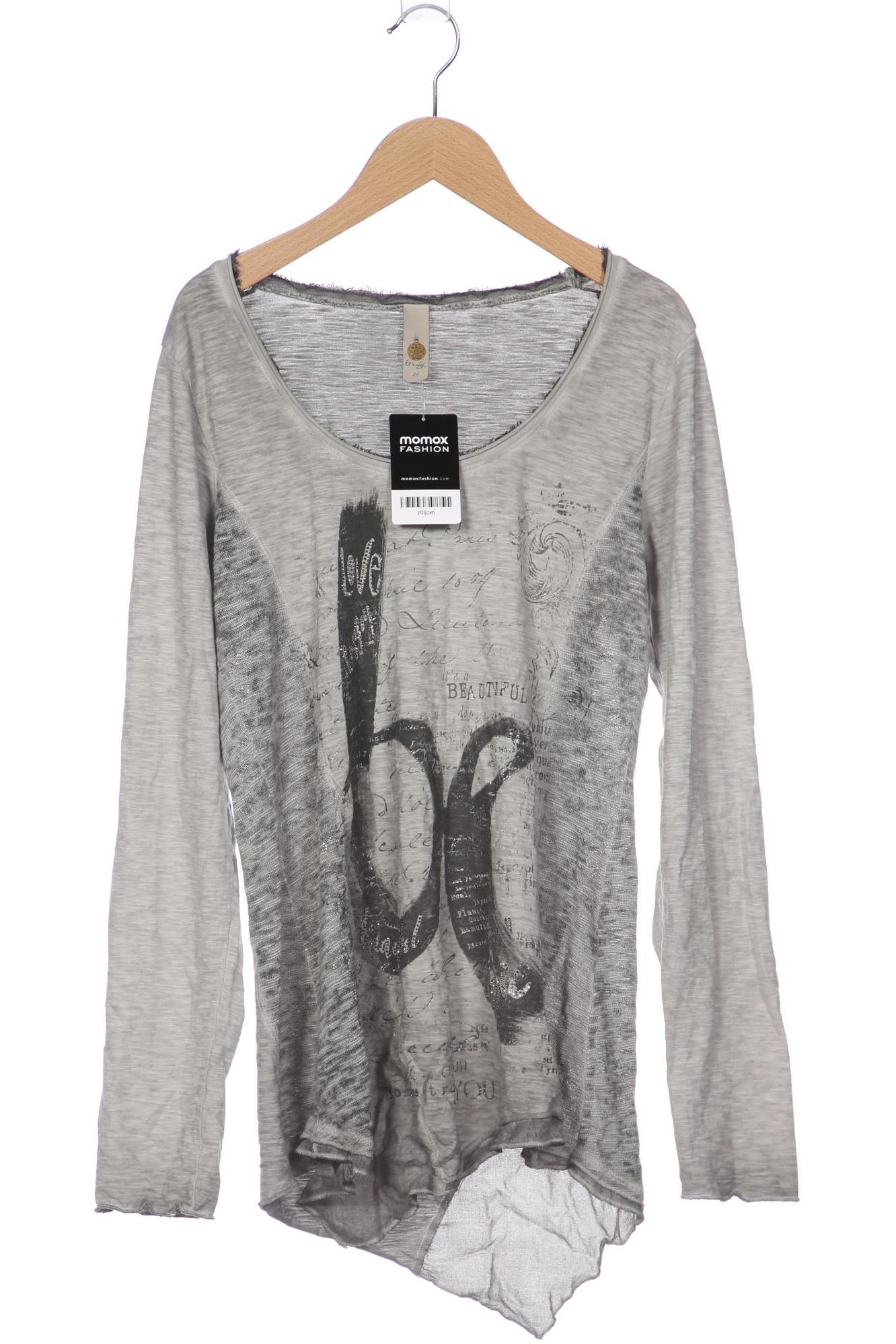 

tredy Damen Langarmshirt, grau