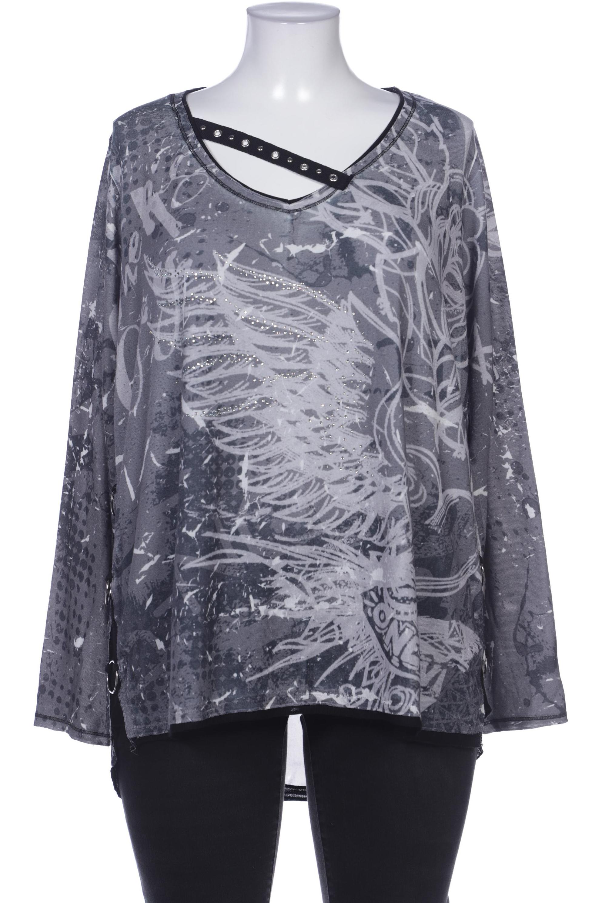 

tredy Damen Langarmshirt, grau, Gr. 48