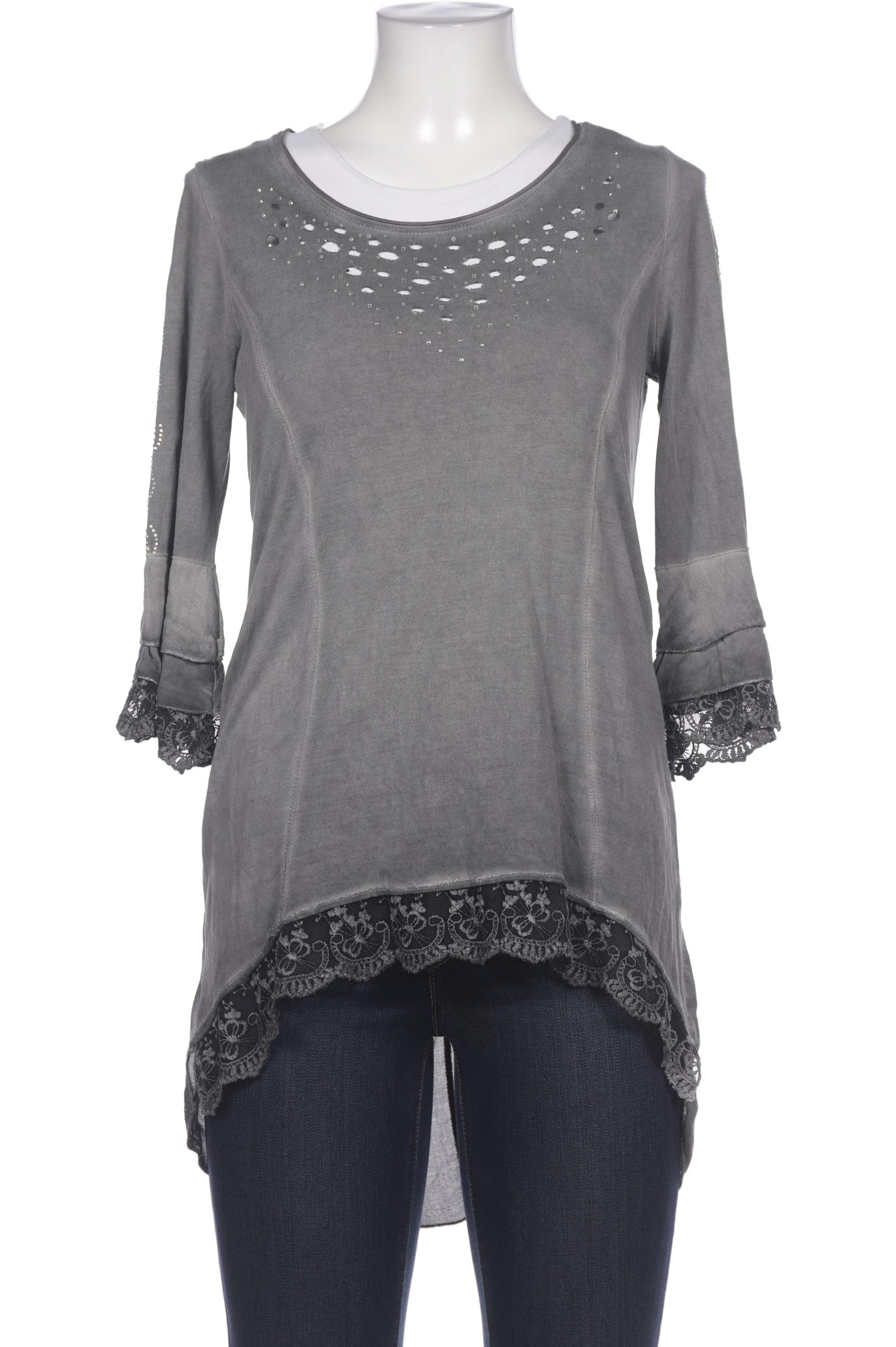 

tredy Damen Langarmshirt, grau, Gr. 36