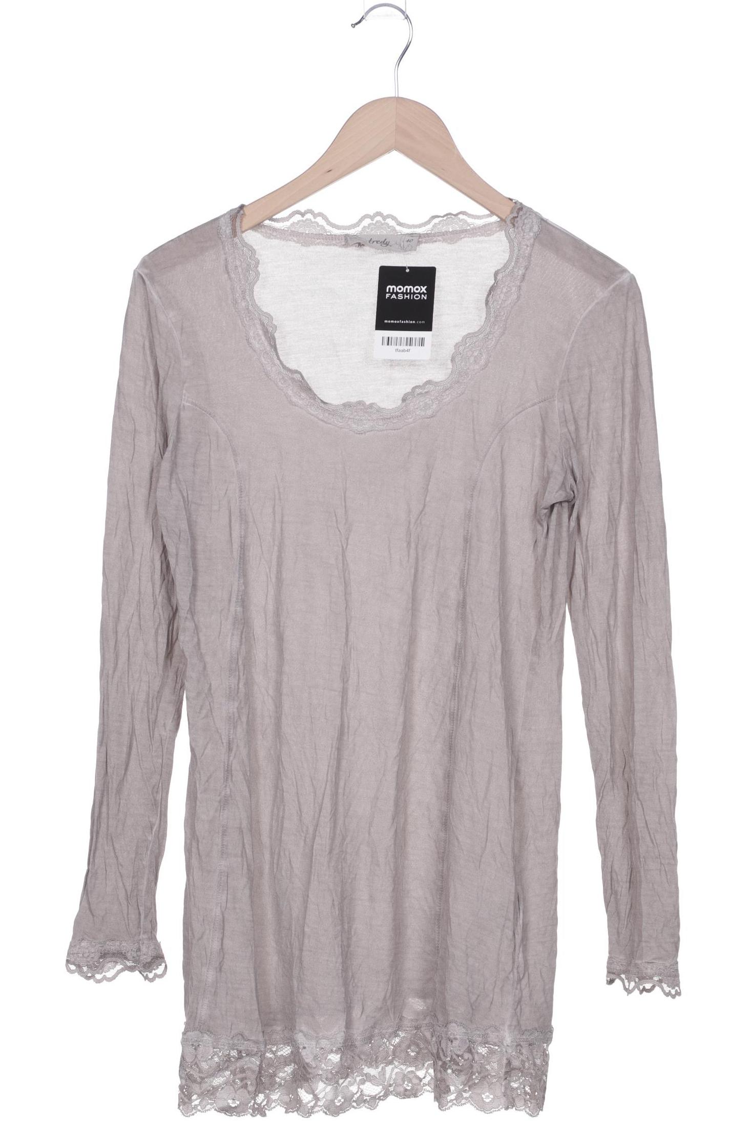 

tredy Damen Langarmshirt, beige, Gr. 40