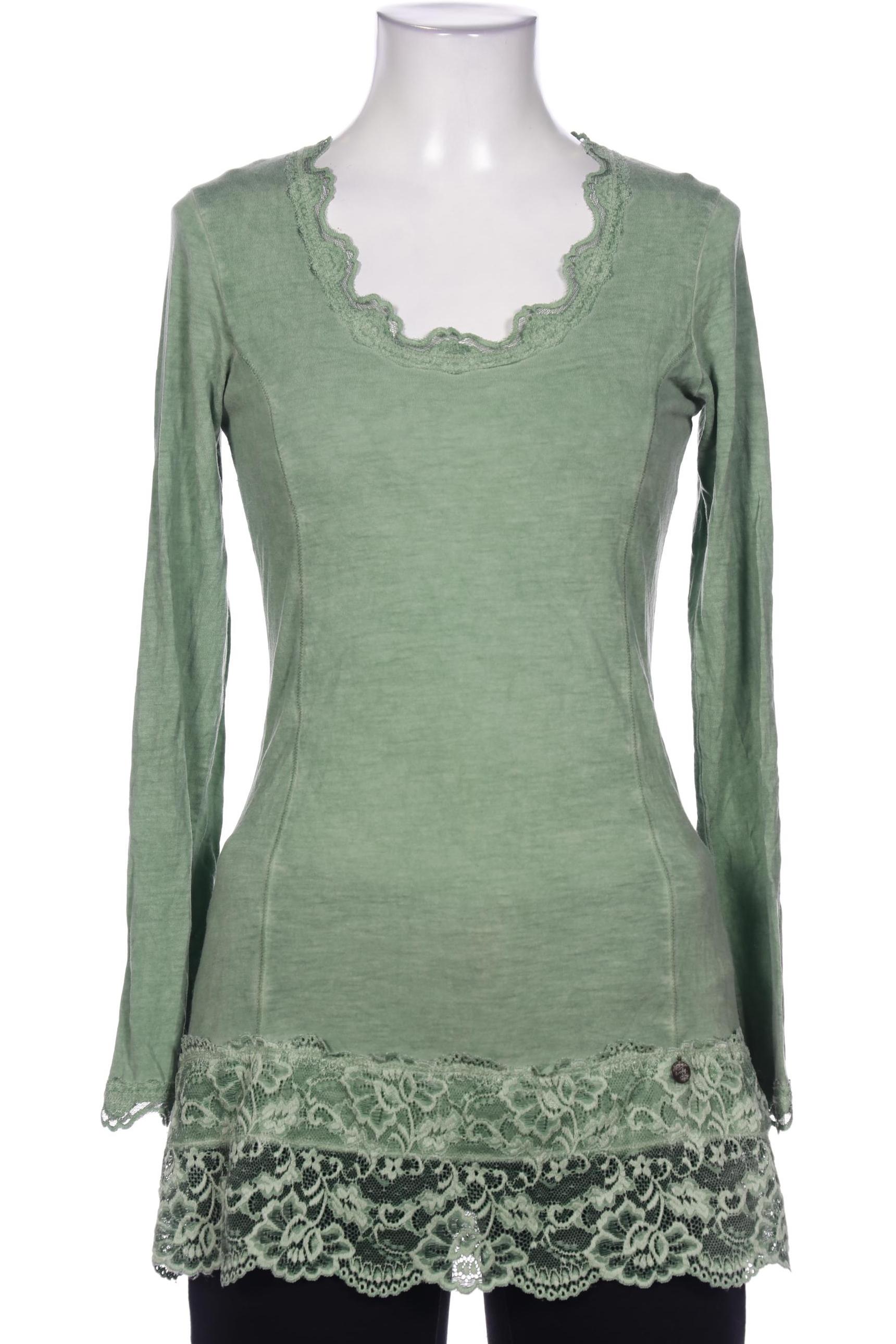 

tredy Damen Langarmshirt, hellgrün, Gr. 36