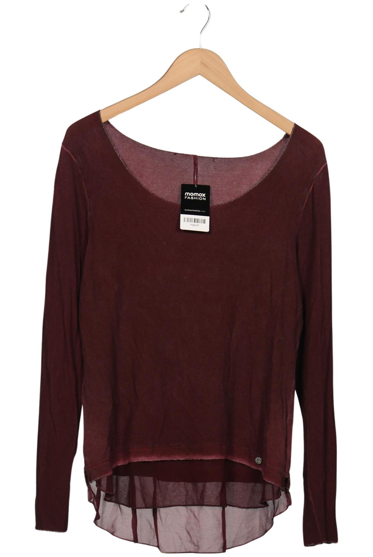 

tredy Damen Langarmshirt, bordeaux, Gr. 38