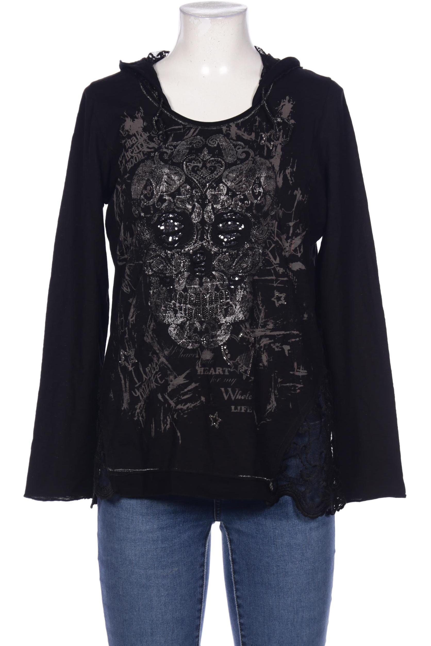 

tredy Damen Langarmshirt, schwarz, Gr. 38
