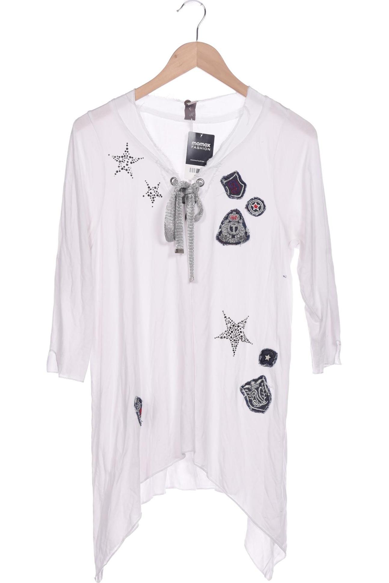 

tredy Damen Langarmshirt, weiß, Gr. 42