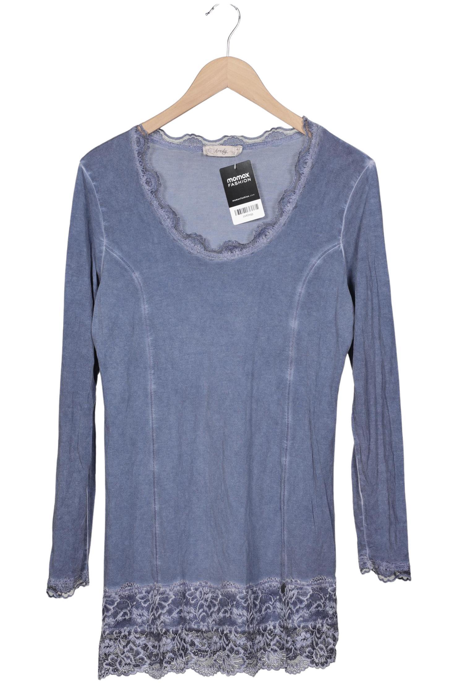 

tredy Damen Langarmshirt, marineblau, Gr. 42