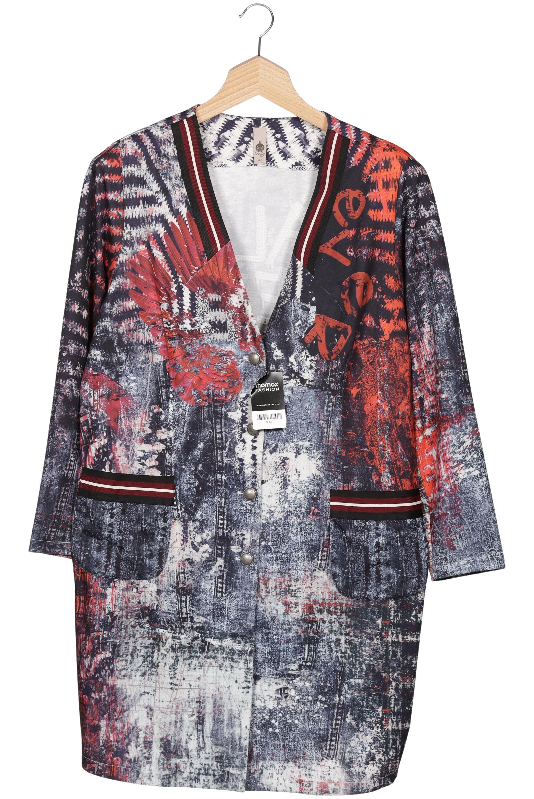 

tredy Damen Mantel, mehrfarbig, Gr. 48