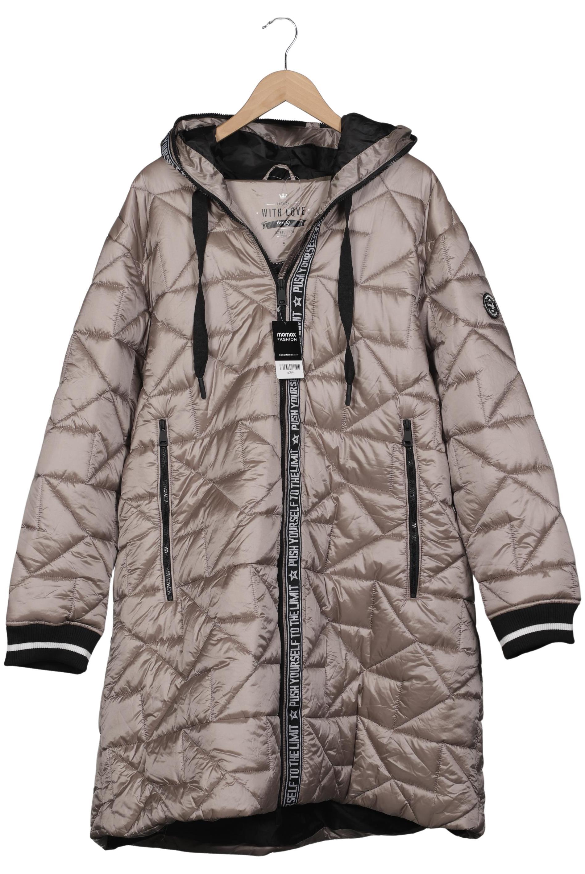 

tredy Damen Mantel, beige, Gr. 52