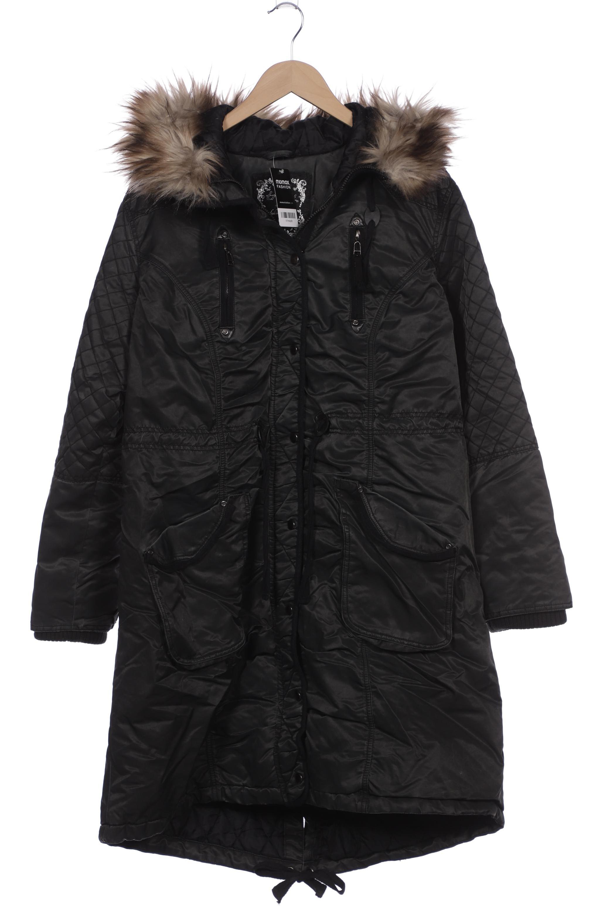 

tredy Damen Mantel, schwarz, Gr. 48