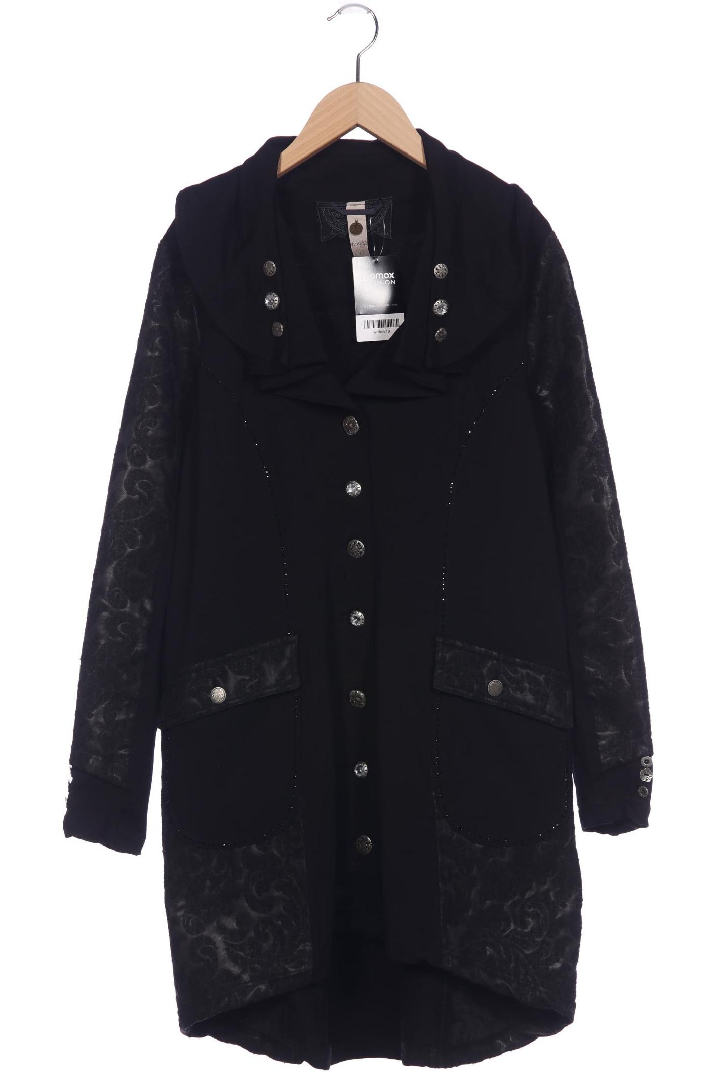 

tredy Damen Mantel, schwarz, Gr. 40