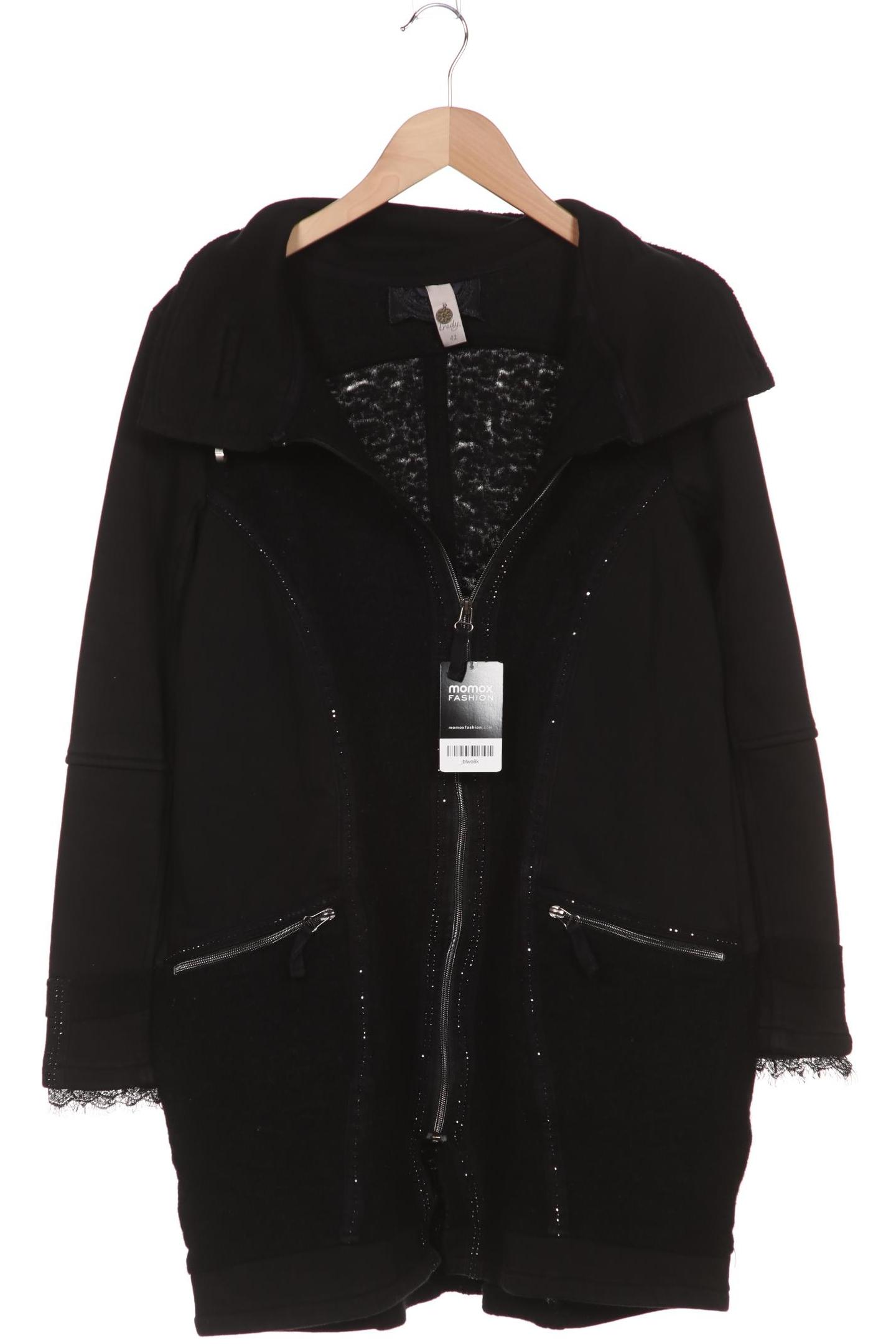

tredy Damen Mantel, schwarz, Gr. 42