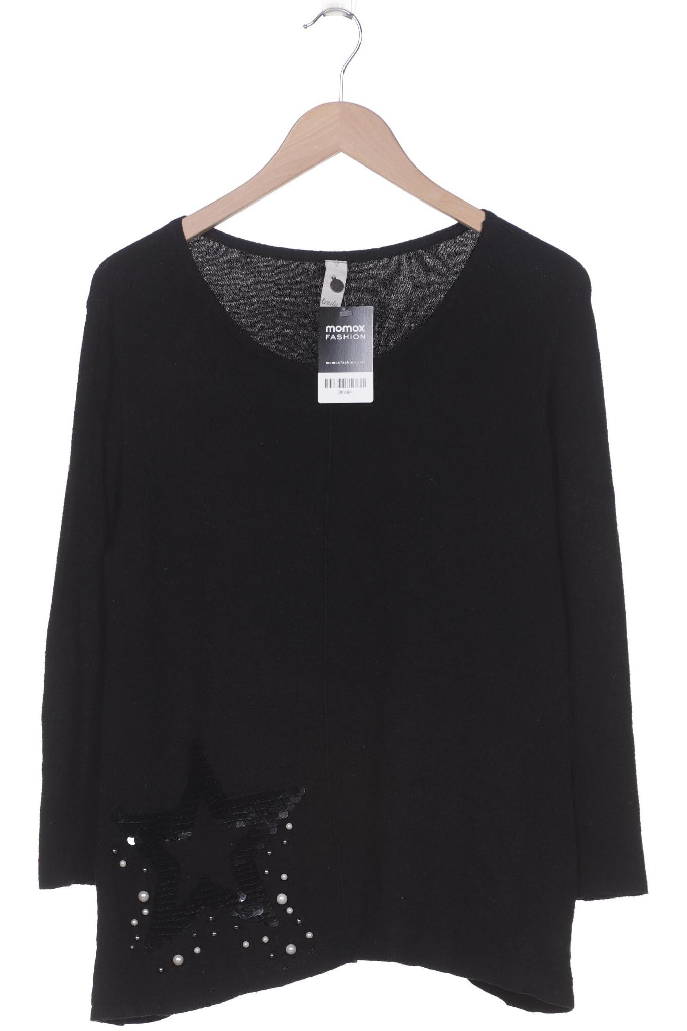 

tredy Damen Pullover, schwarz