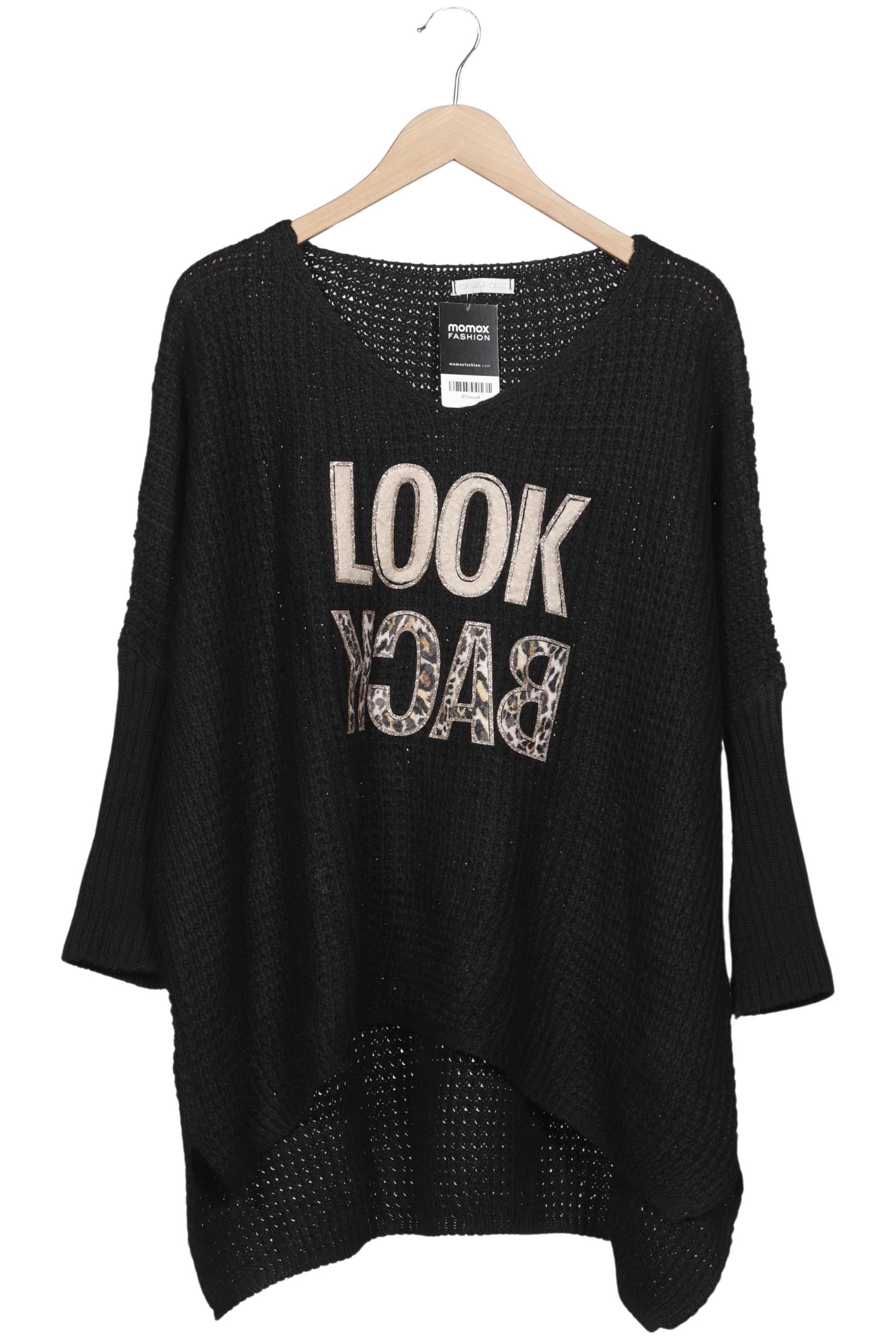 

tredy Damen Pullover, schwarz, Gr. 52