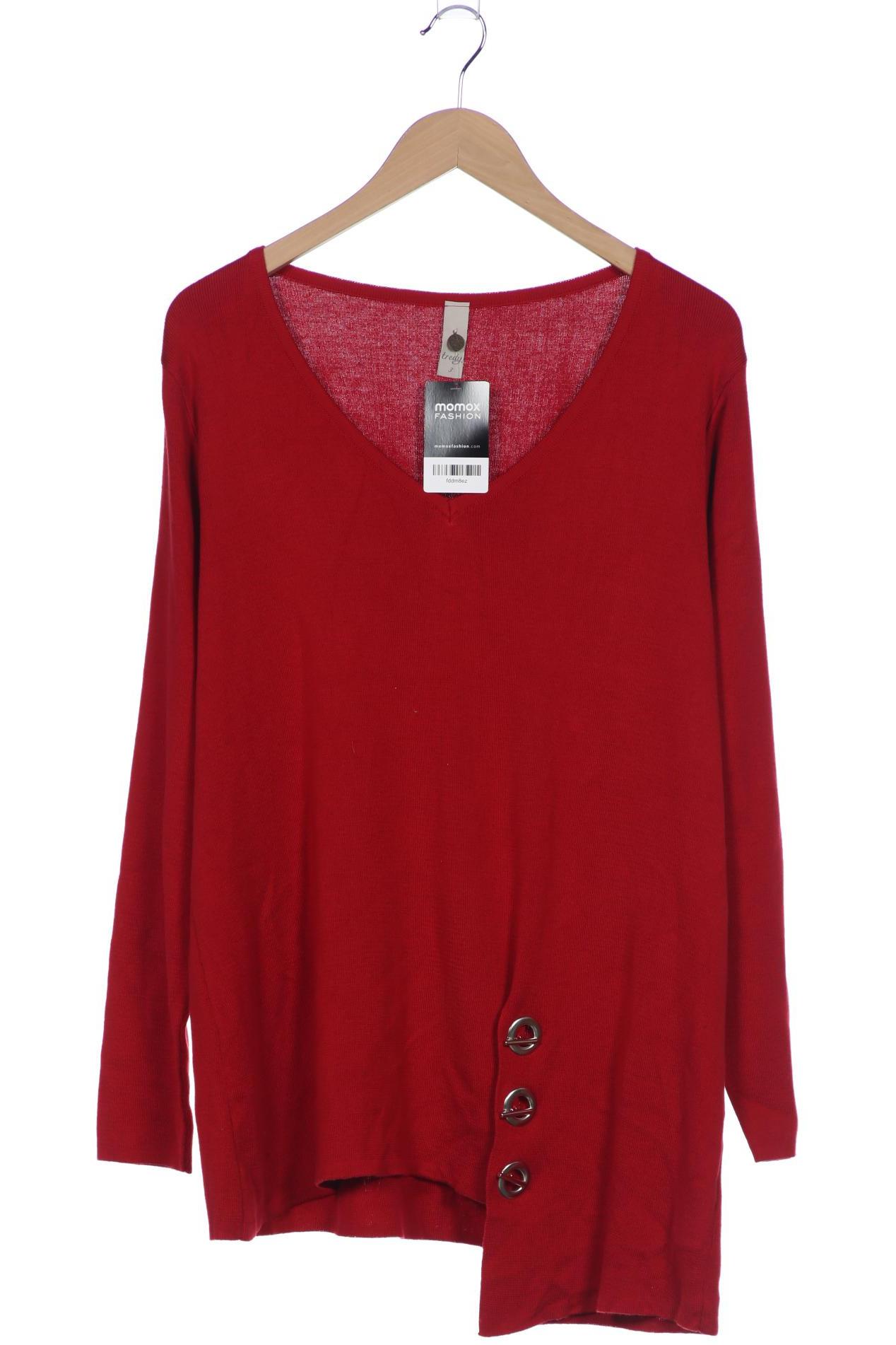 

tredy Damen Pullover, rot, Gr. 46