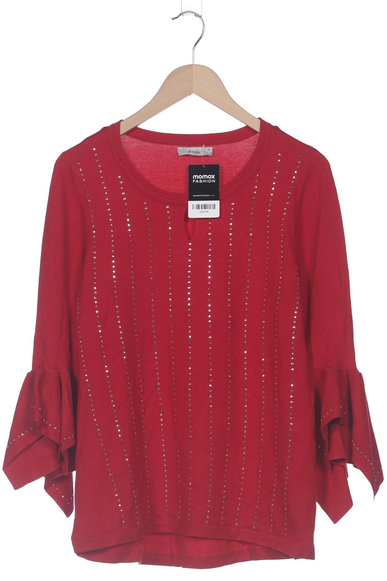 

tredy Damen Pullover, rot, Gr. 38
