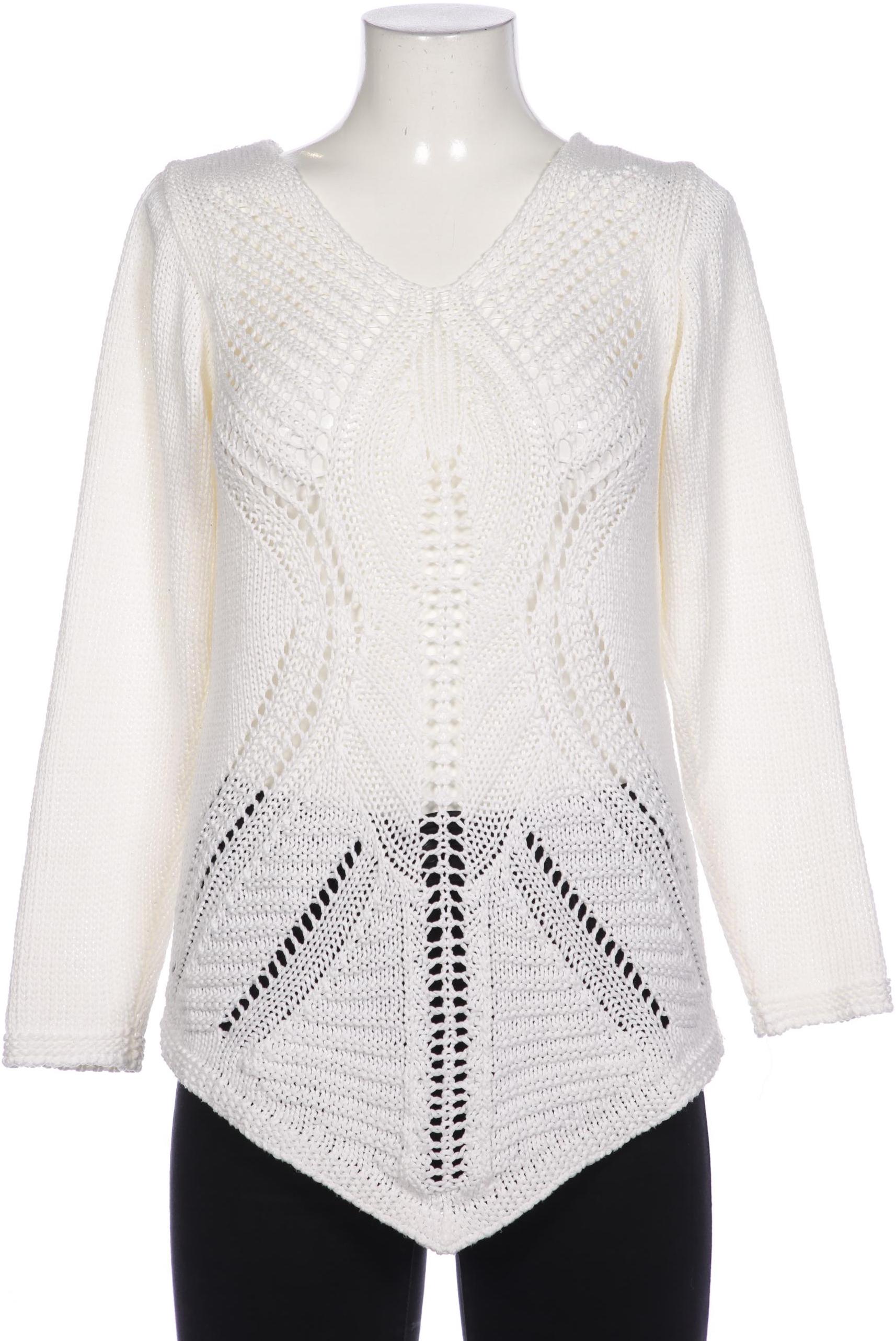 

tredy Damen Pullover, weiß, Gr. 36