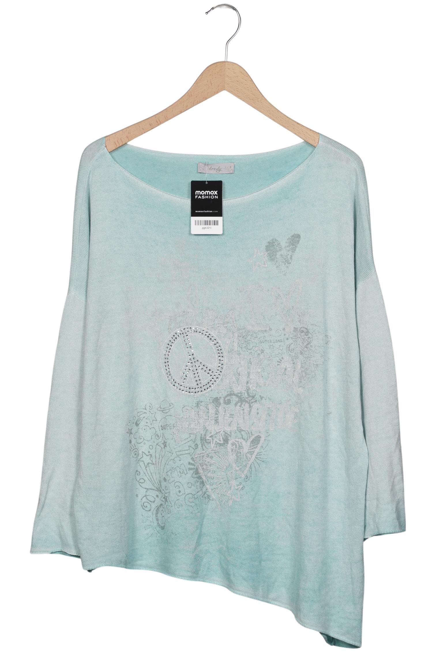 

tredy Damen Pullover, hellblau, Gr. 44