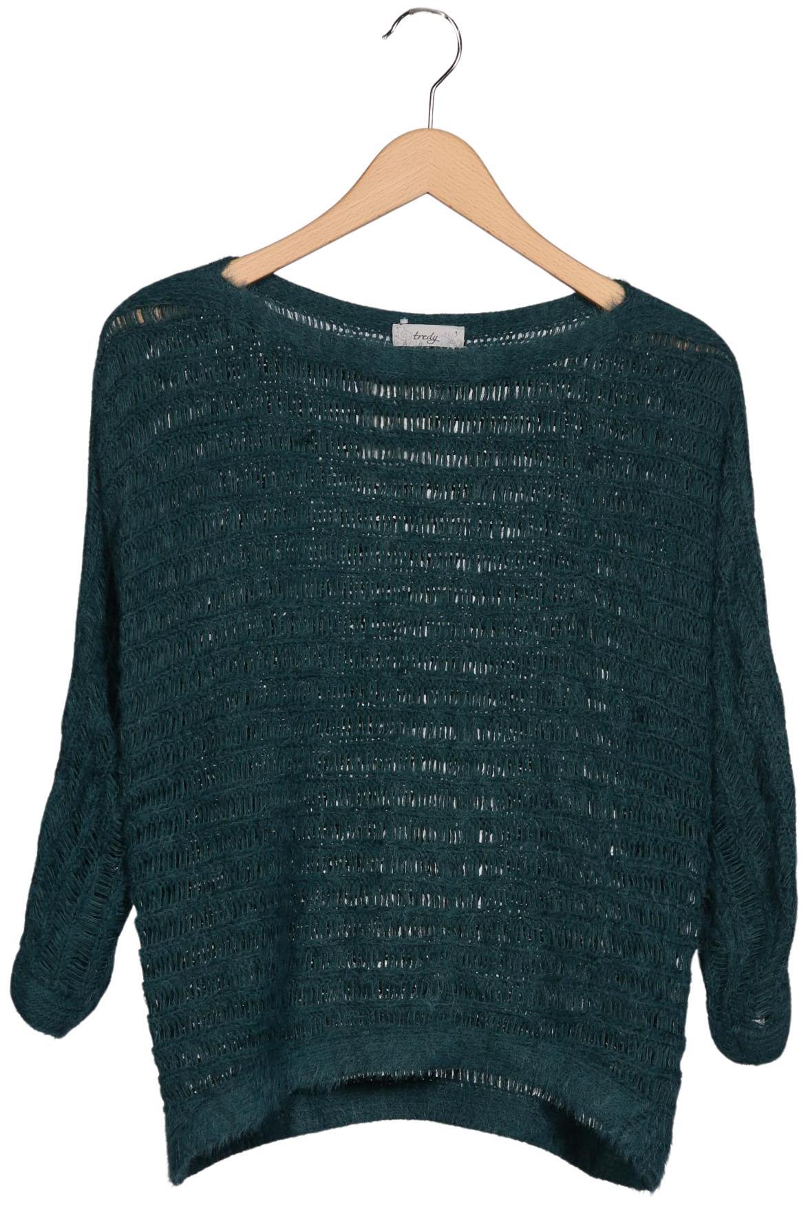 

tredy Damen Pullover, türkis, Gr. 38