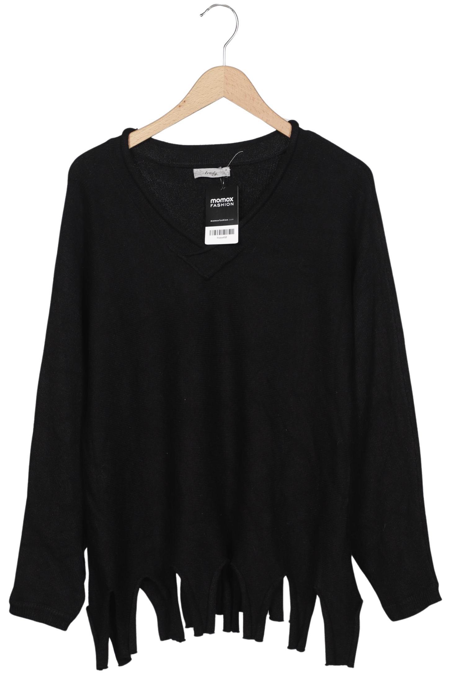 

tredy Damen Pullover, schwarz, Gr. 40