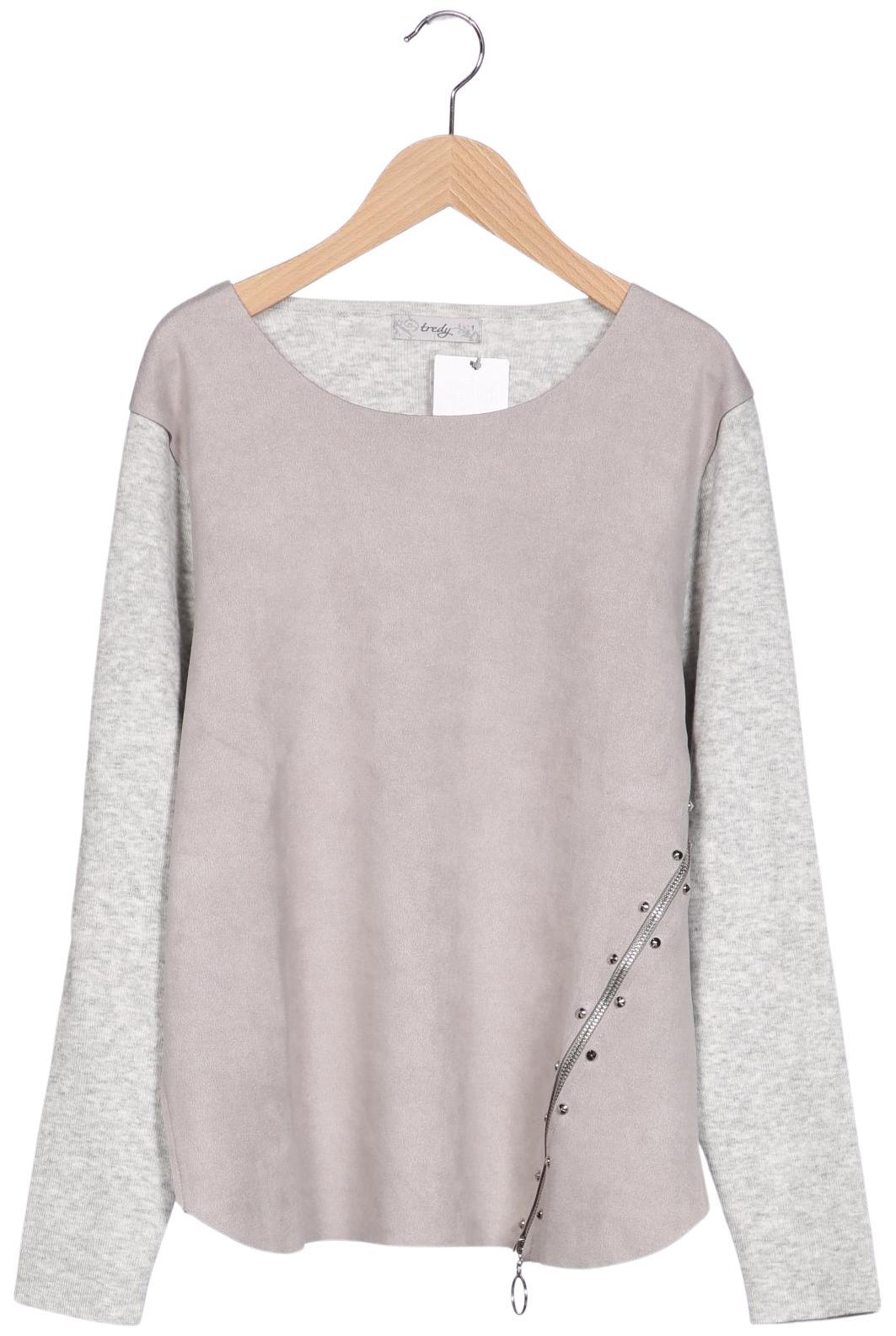 

tredy Damen Pullover, grau, Gr. 36