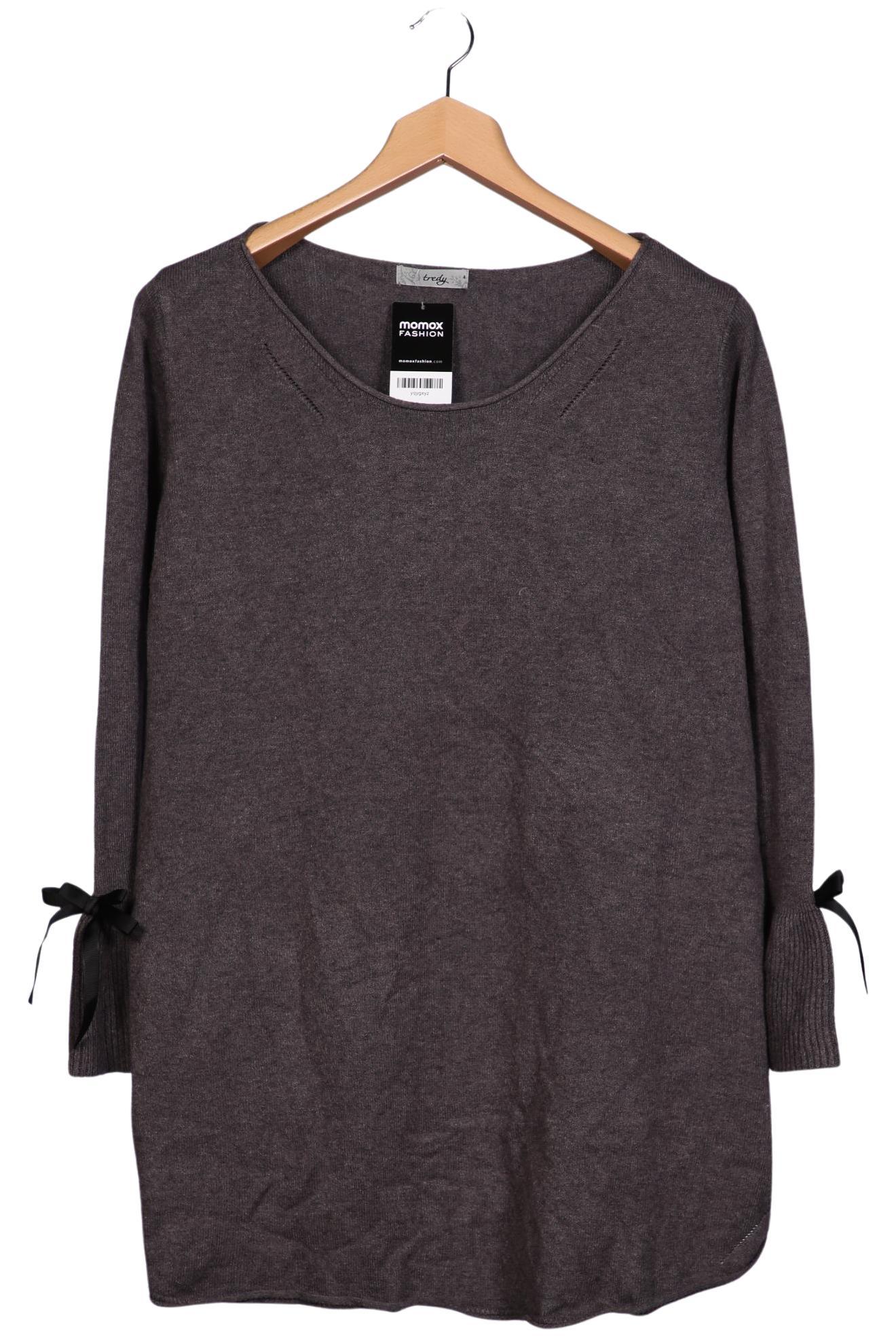 

tredy Damen Pullover, grau, Gr. 48