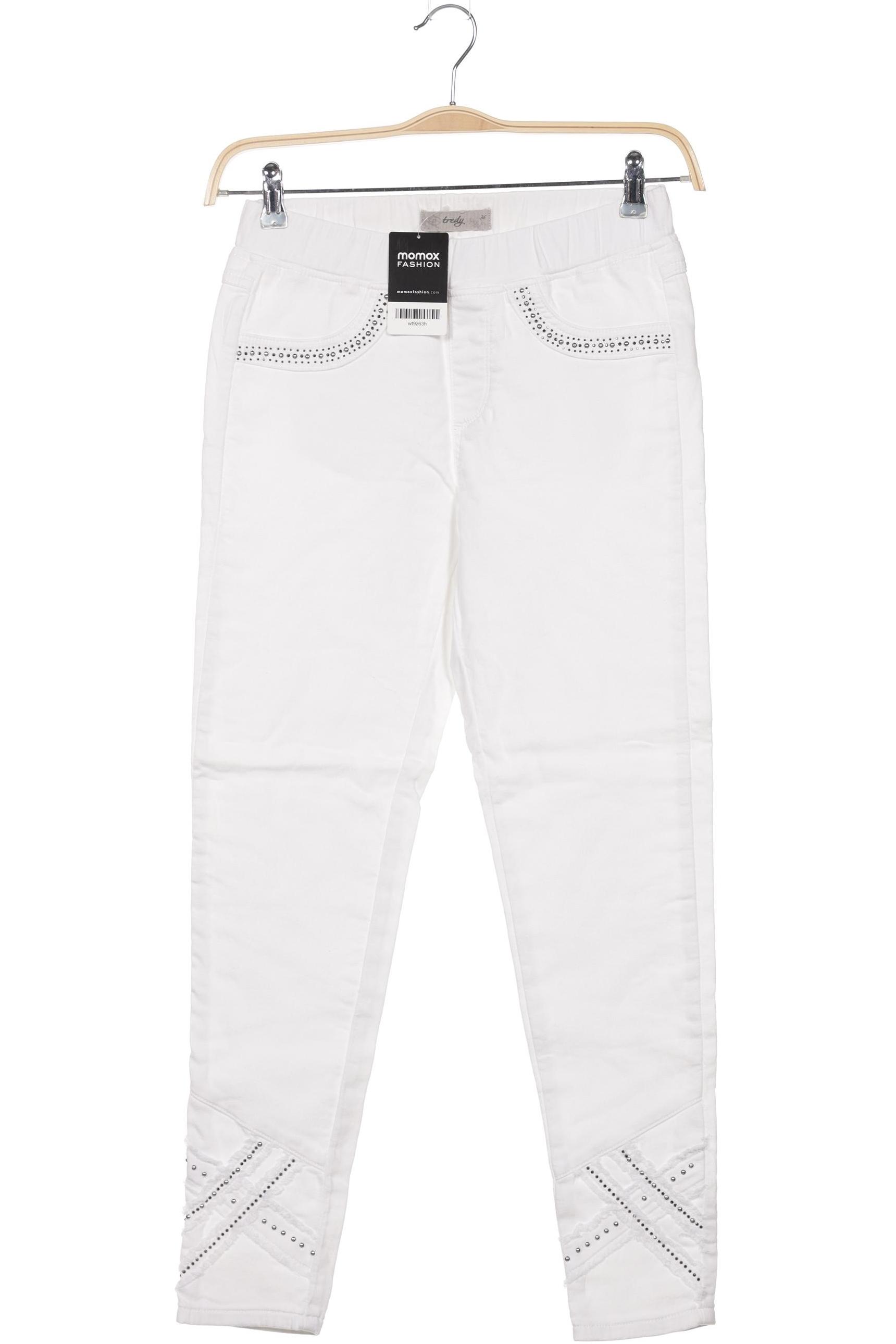 

tredy Damen Stoffhose, weiß, Gr. 36
