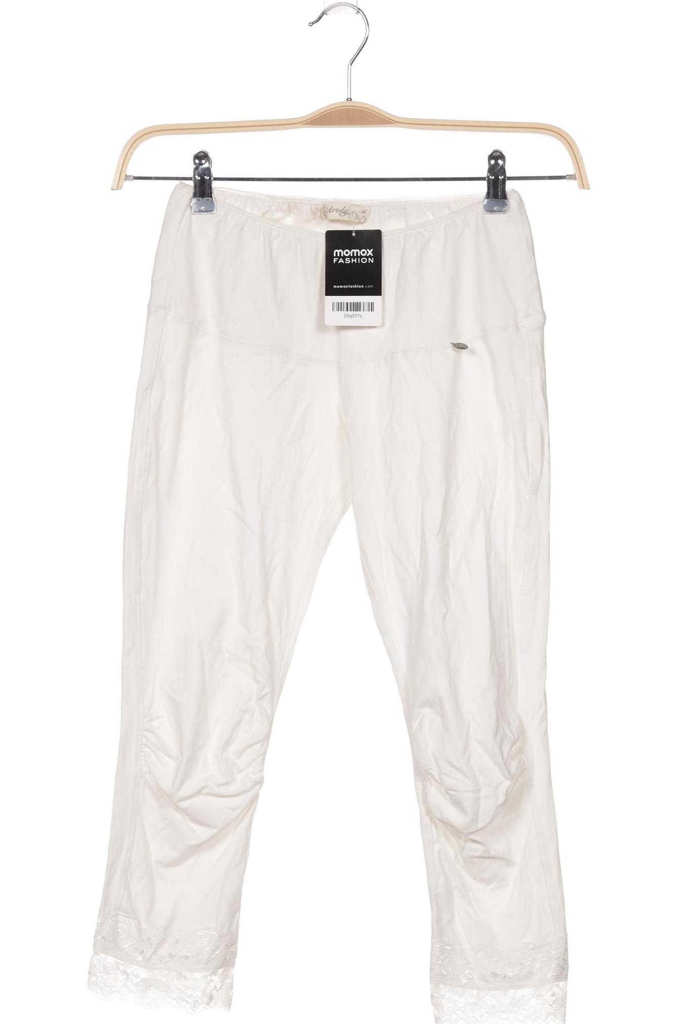 

tredy Damen Stoffhose, weiß, Gr. 36