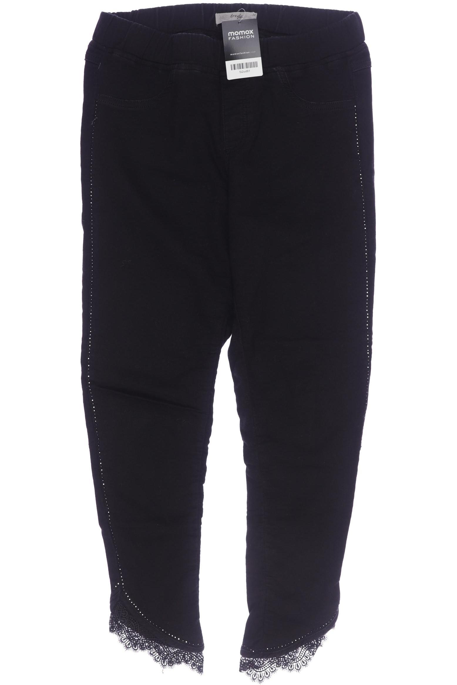 

tredy Damen Stoffhose, schwarz, Gr. 38